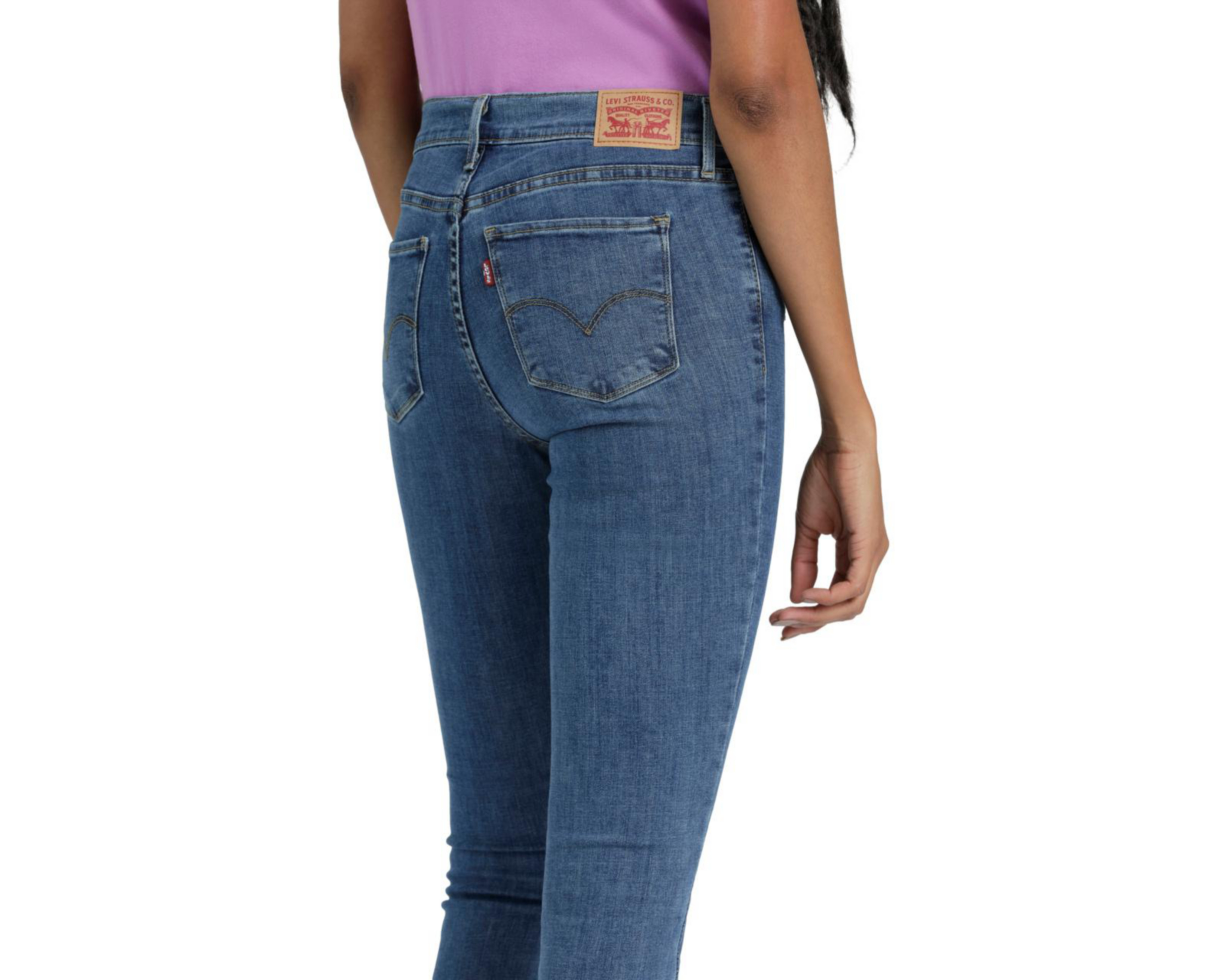 Foto 4 | Jeans Shaping Super Skinny Levi's 310 para Mujer