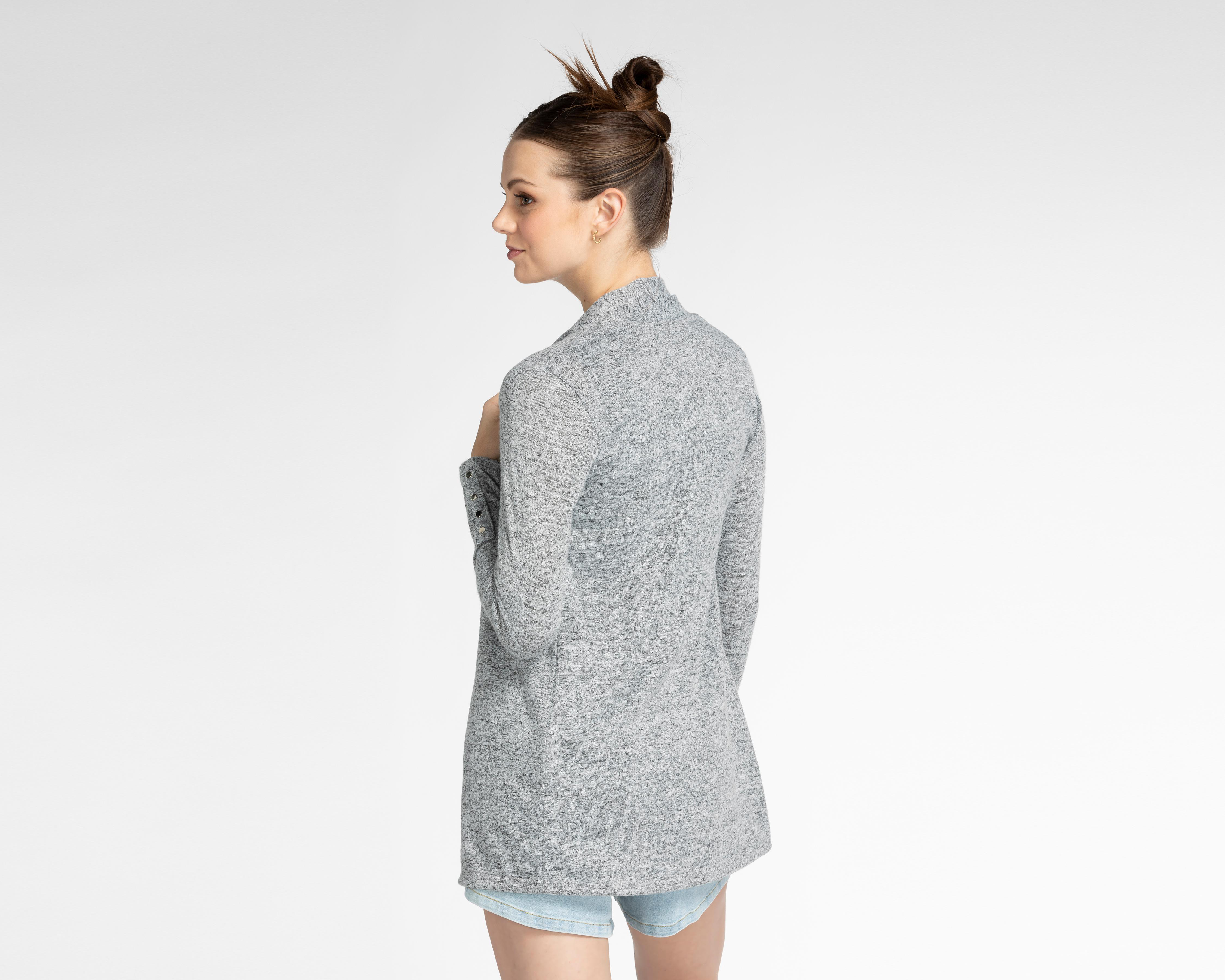 Foto 3 | Cárdigan Thinner Gris