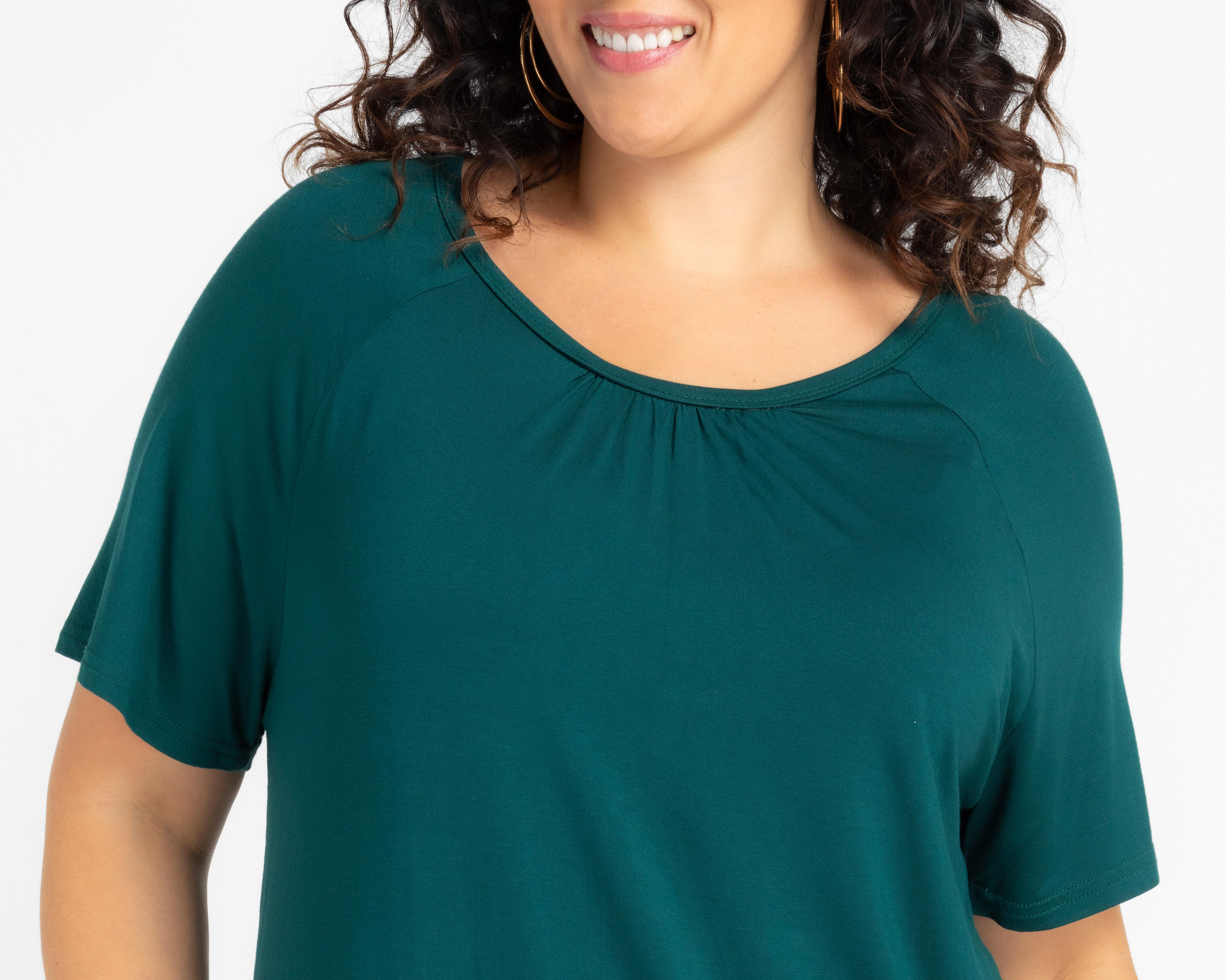 Foto 5 pulgar | Blusa Lady Sun Manga Corta para Mujer