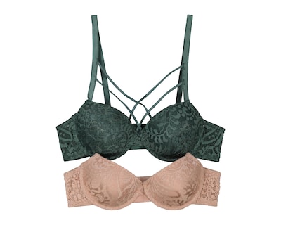 Foto 1 | Brasier Copa Completa con Encaje Eva tu Estilo Íntimo 2 Pack