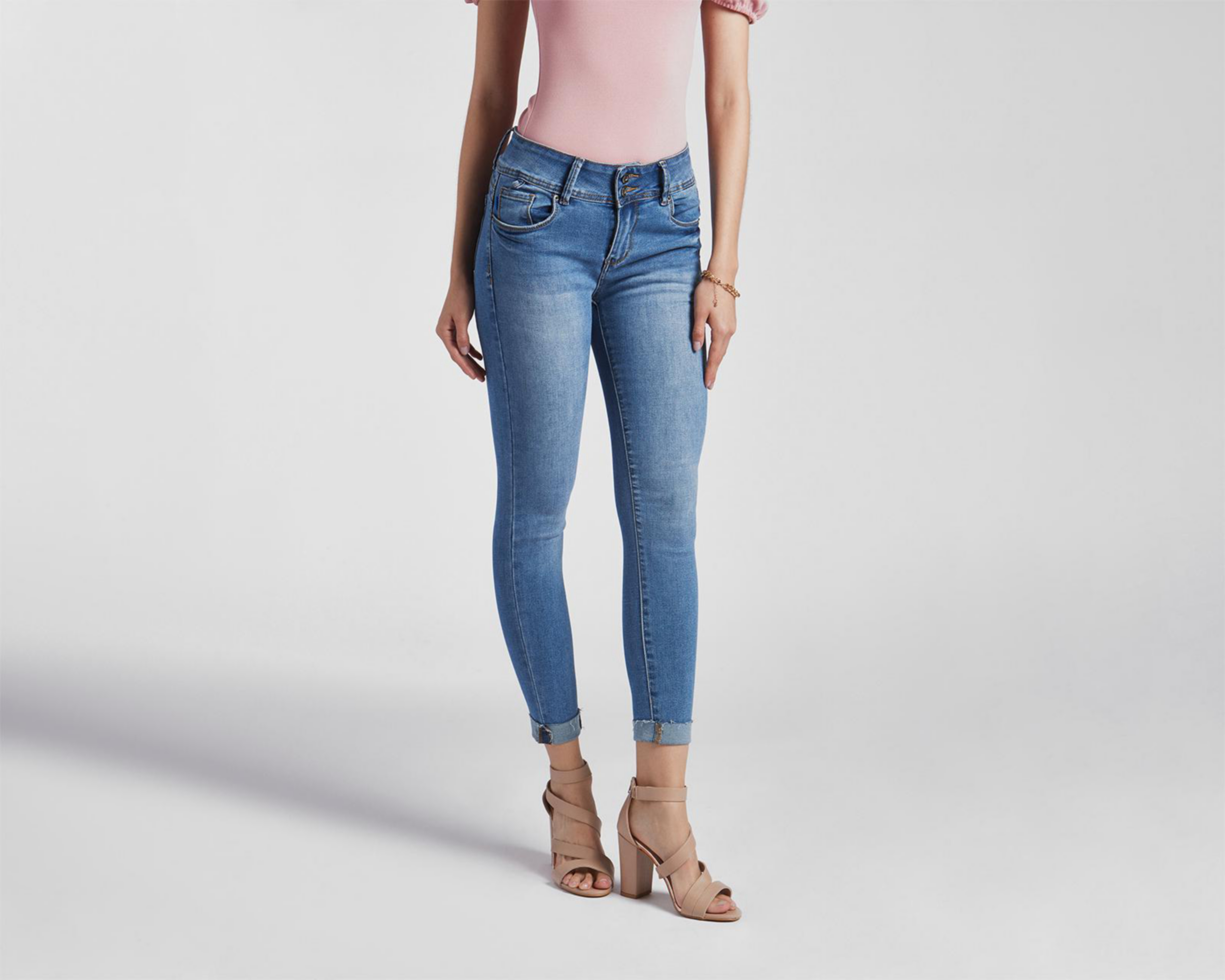 Jeans Refill Skinny Azul