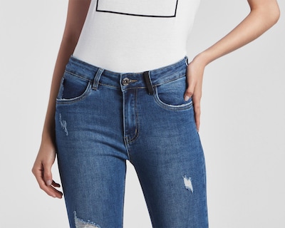 Foto 4 | Jeans Skinny Refill para Mujer