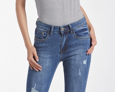 Foto 4 | Jeans Skinny Refill para Mujer