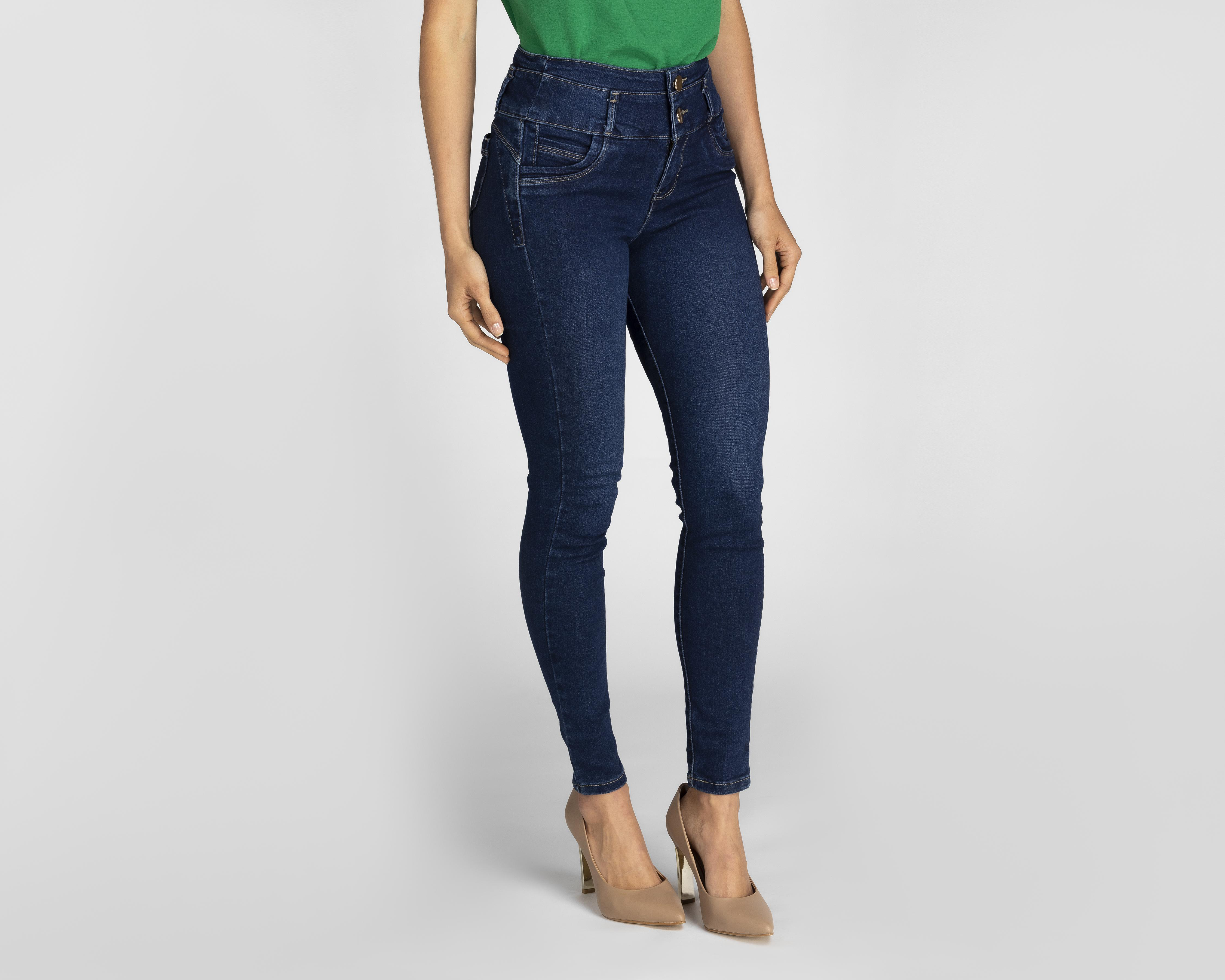 Foto 2 pulgar | Jeans Skinny Sahara para Mujer