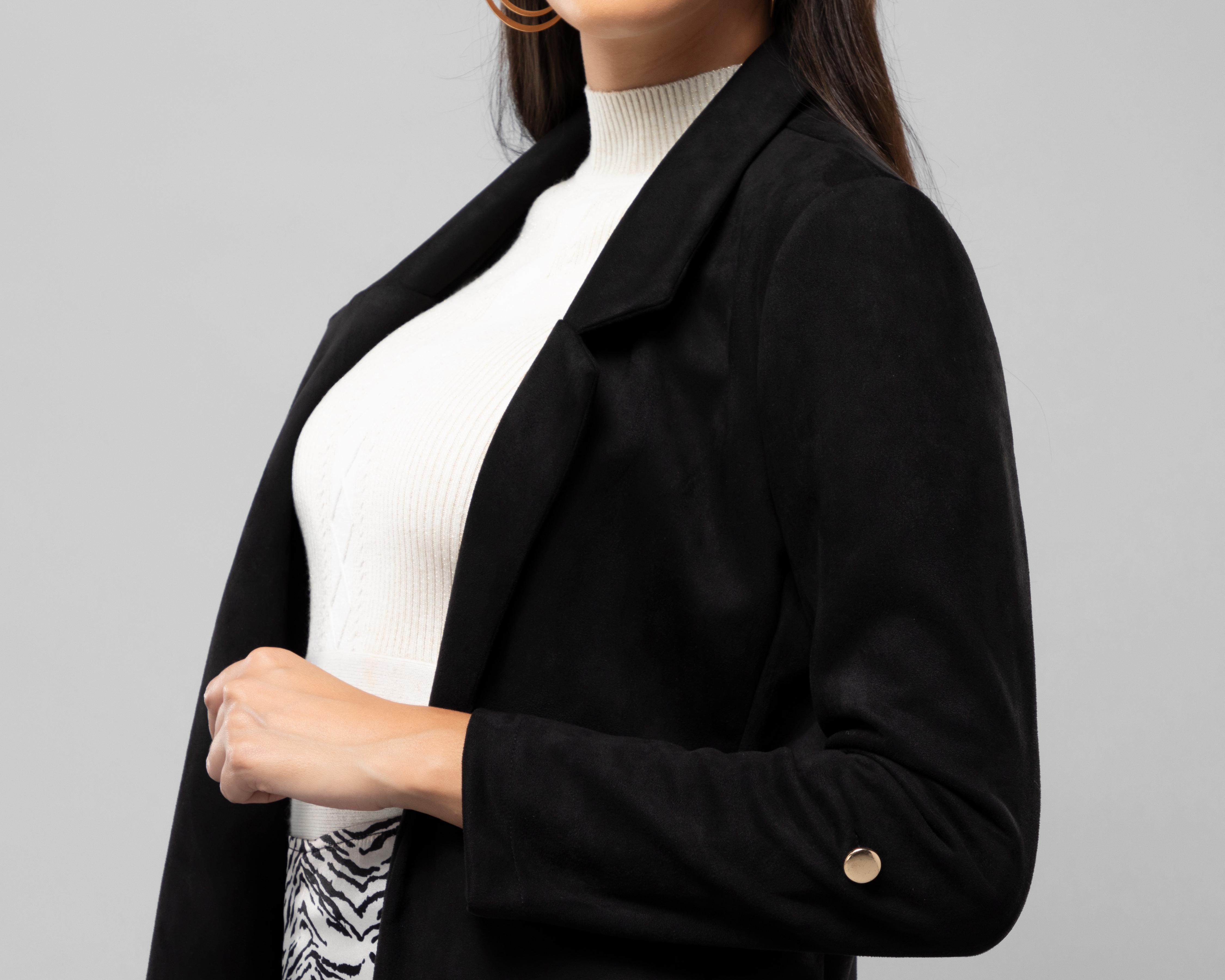 Foto 5 pulgar | Blazer Jennifer Lopez Negro para Mujer
