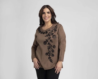 Foto 4 | Conjunto con Pantalón Lady Sun con Bordado