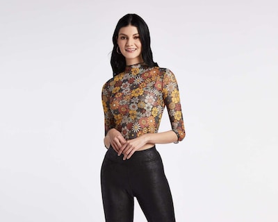 Foto 1 | Playera Thinner Floral Manga 3/4