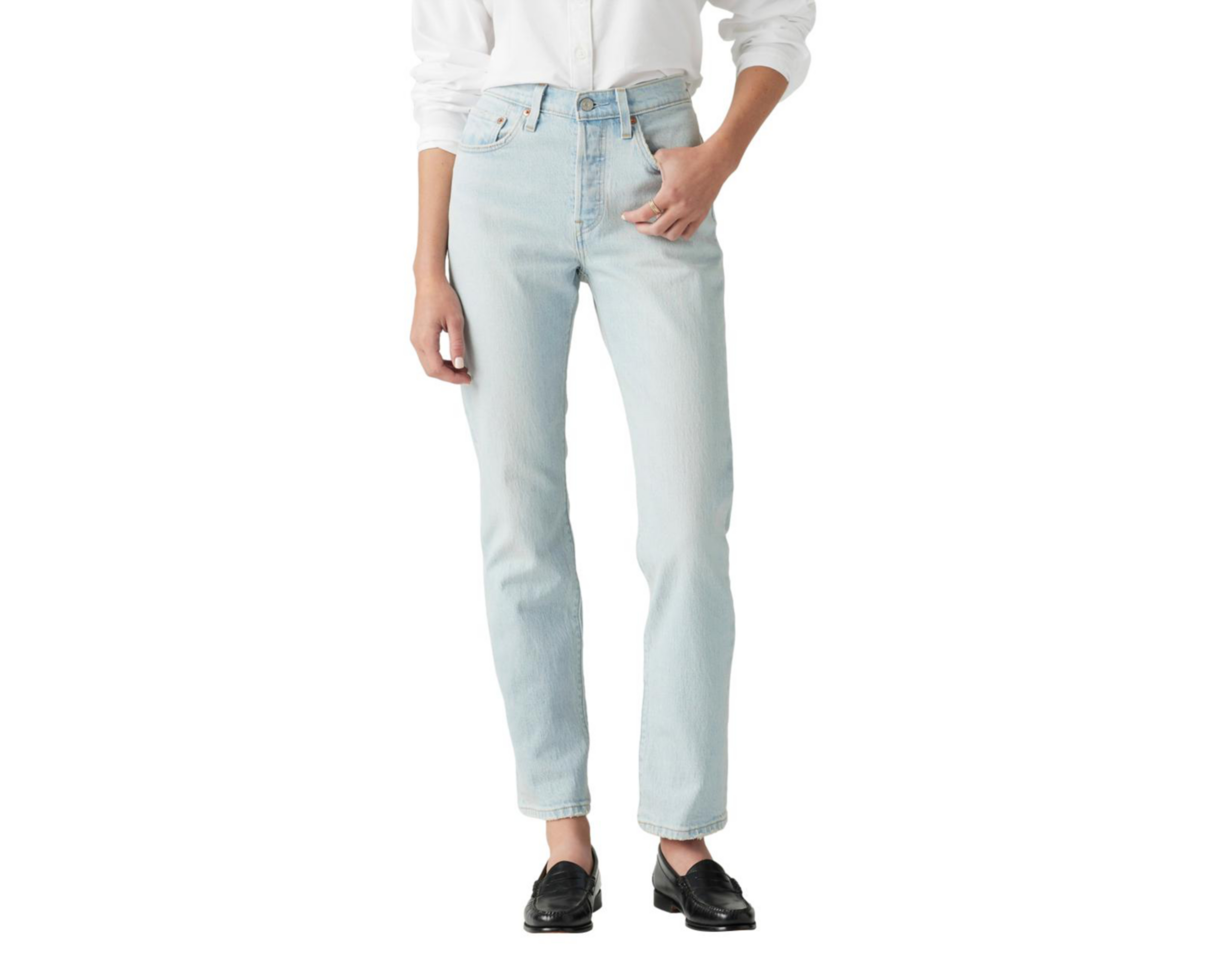 Foto 2 pulgar | Jeans Regular Levi's 501 para Mujer