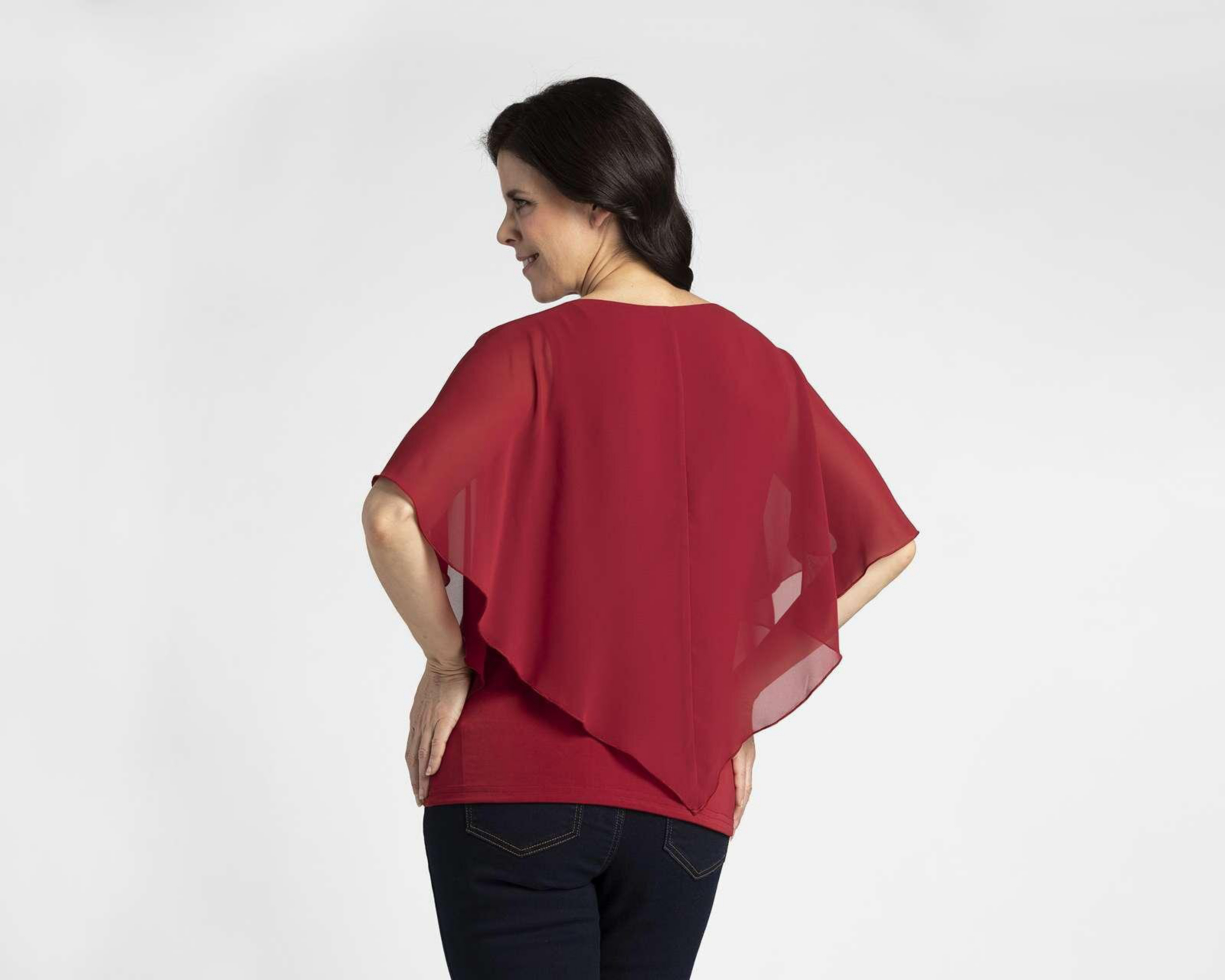 Foto 4 pulgar | Blusa Sahara Manga Corta Cuello Redondo