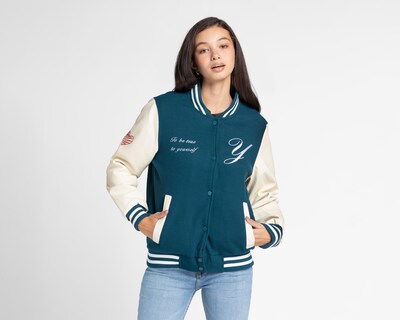 Foto 1 | Chamarra American Fly Verde con Botones