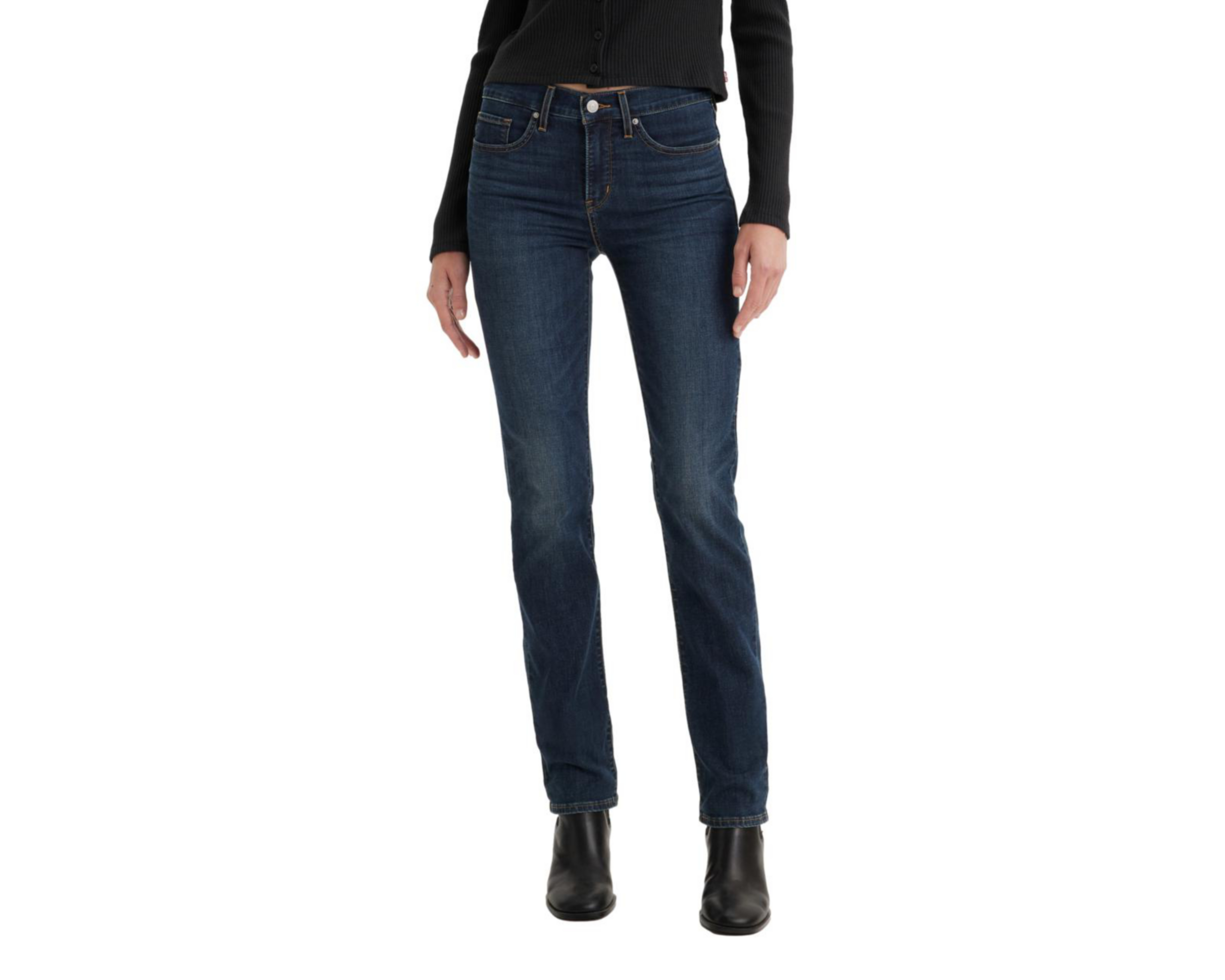 Foto 2 pulgar | Jeans Shaping Straight Levi's 314 para Mujer
