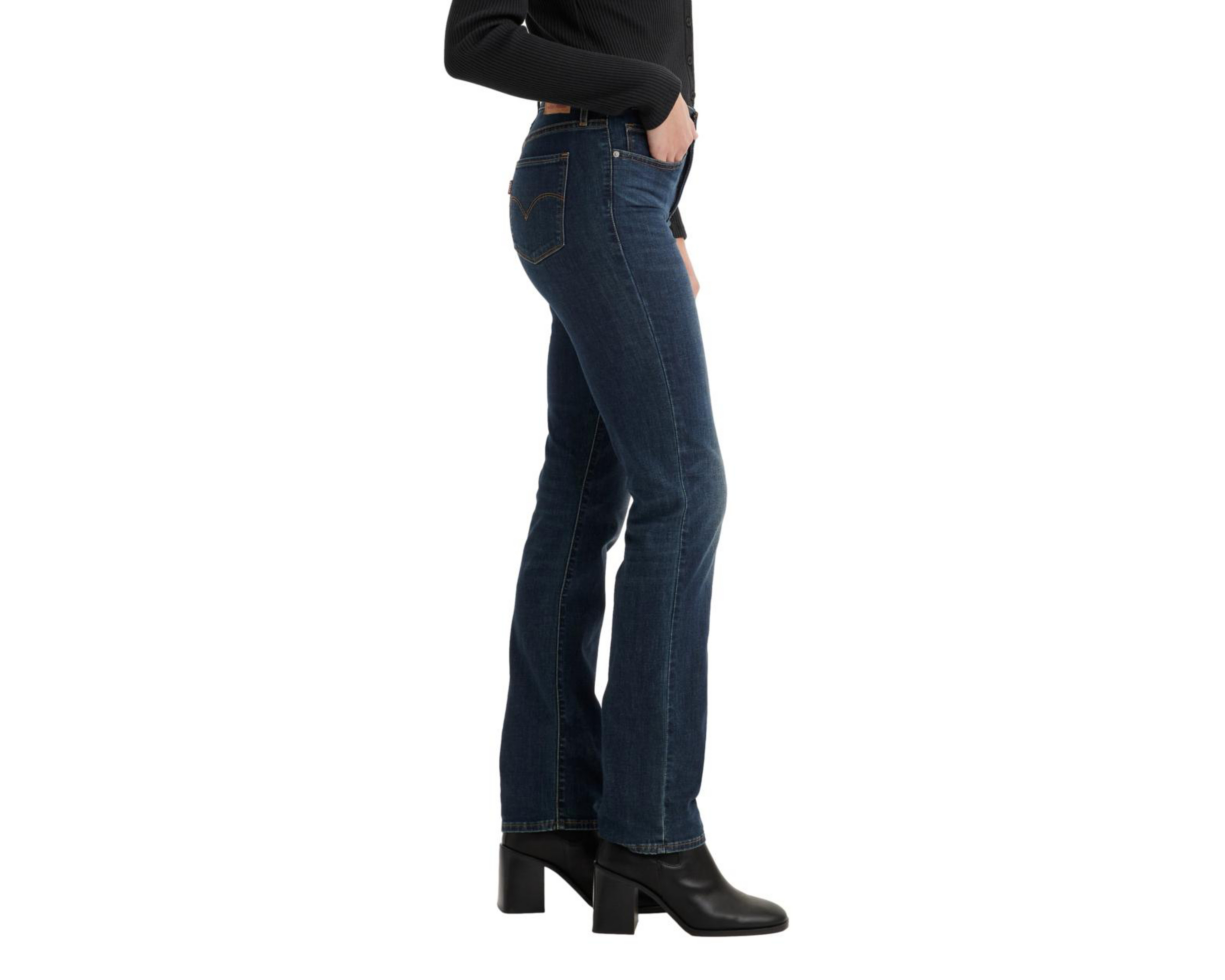 Foto 3 pulgar | Jeans Shaping Straight Levi's 314 para Mujer