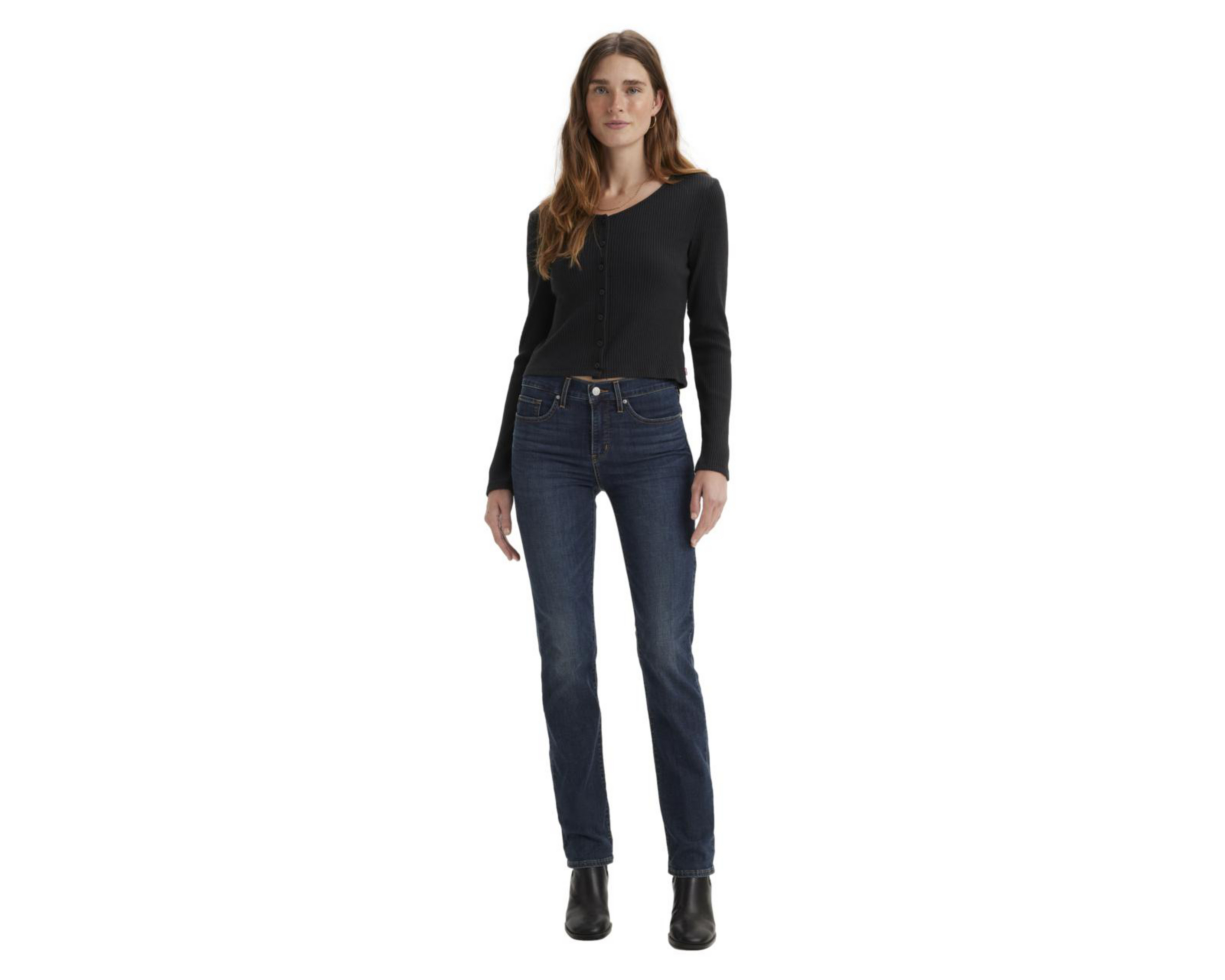 Foto 5 pulgar | Jeans Shaping Straight Levi's 314 para Mujer