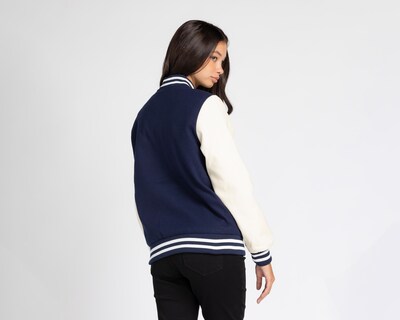 Foto 3 | Chamarra American Fly Azul con Botones