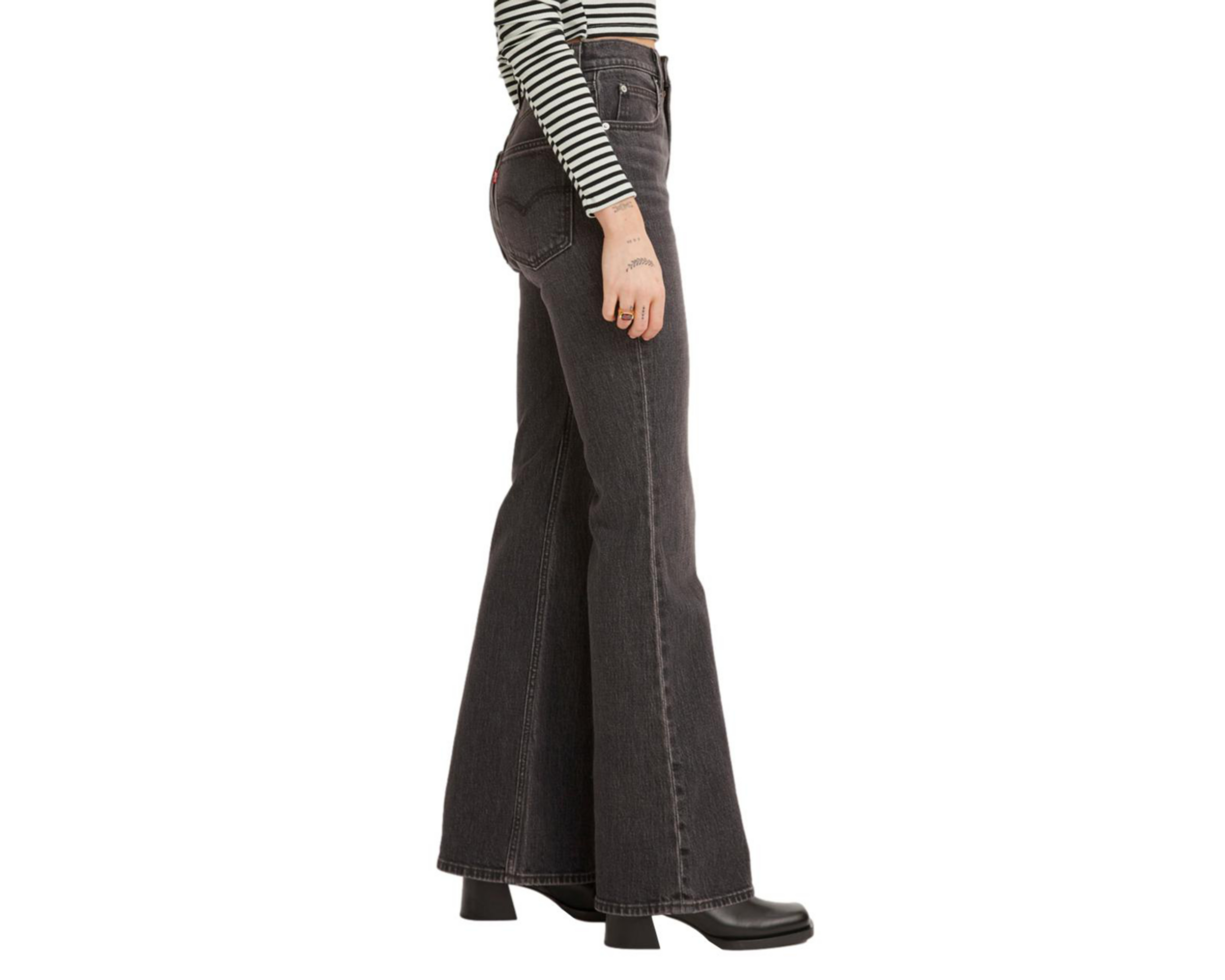 Foto 3 pulgar | Jeans High Flare Levi's para Mujer