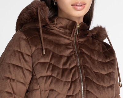 Foto 4 | Chamarra American Fly Capitonada con Gorro