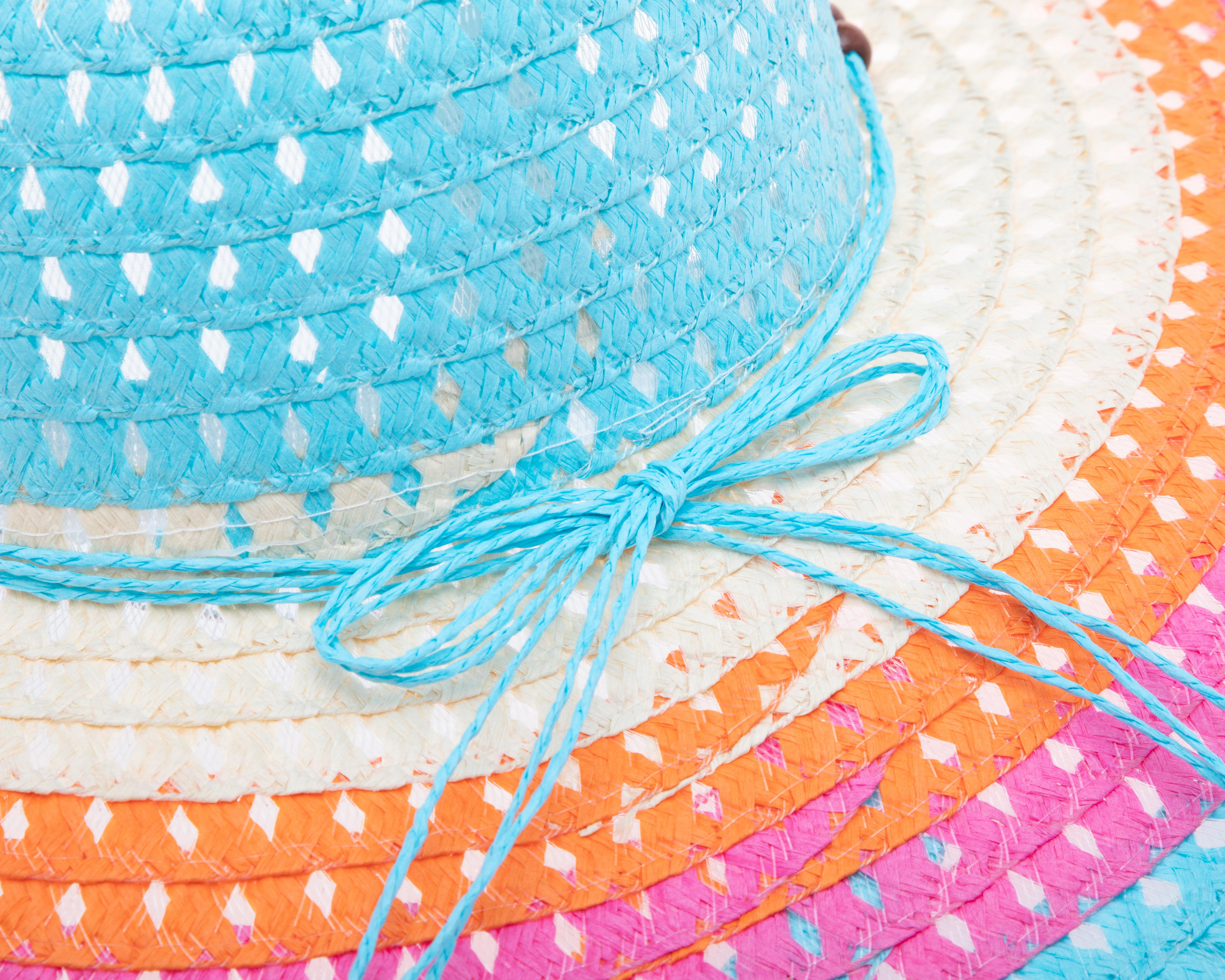 Foto 3 | Sombrero de Playa Alexis Bendel Multicolor