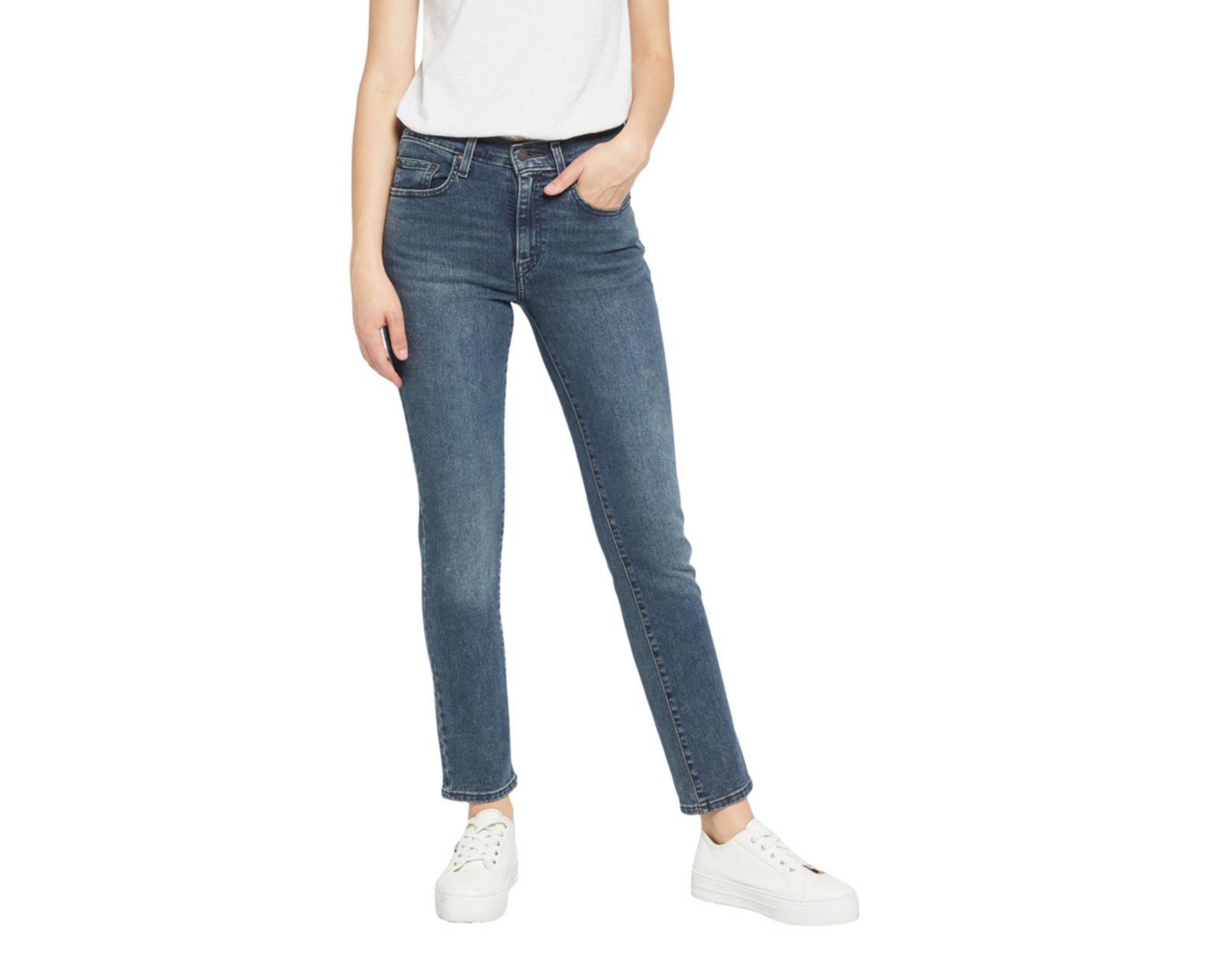 Jeans Straight Levi's 724 para Mujer