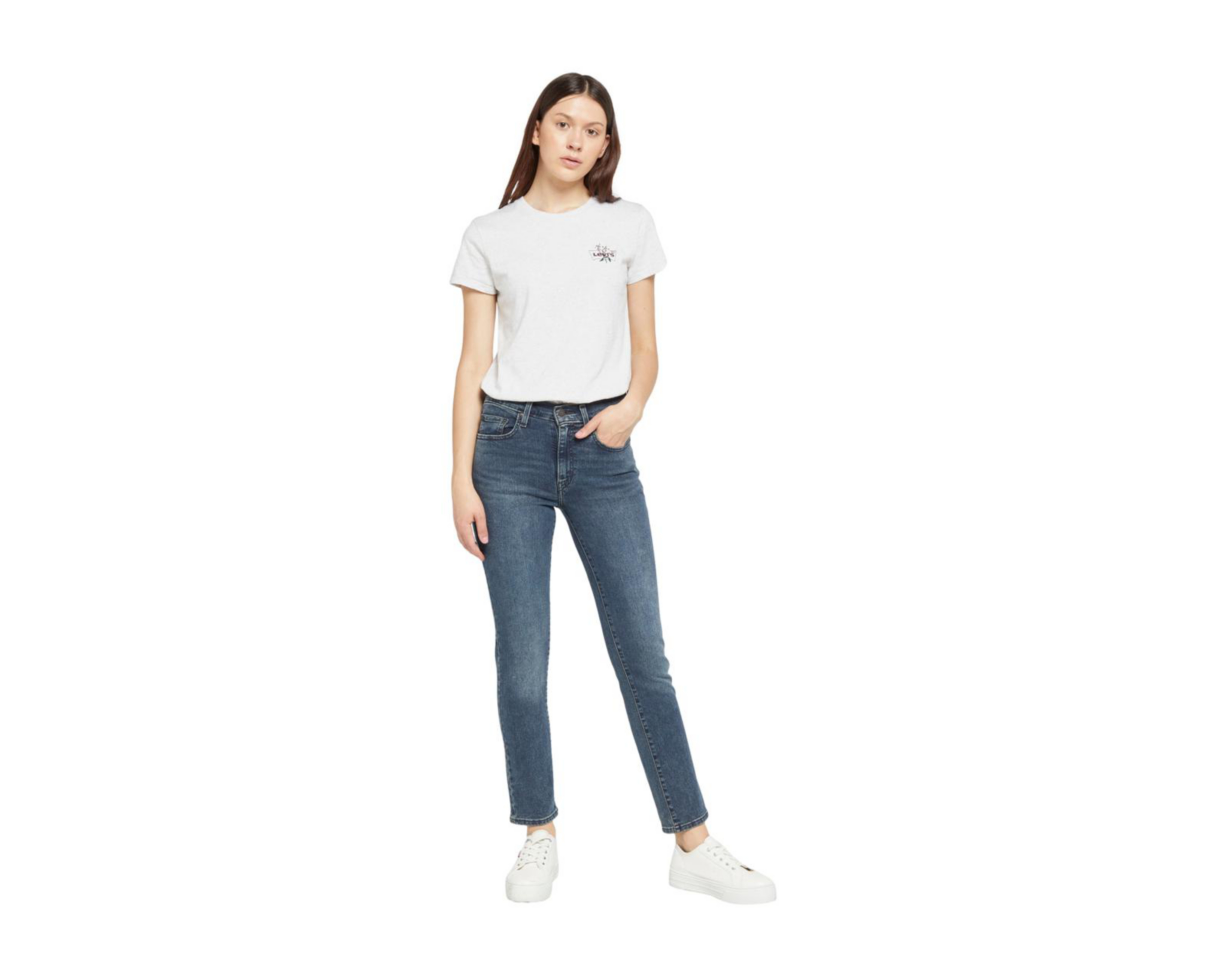 Foto 5 pulgar | Jeans Straight Levi's 724 para Mujer