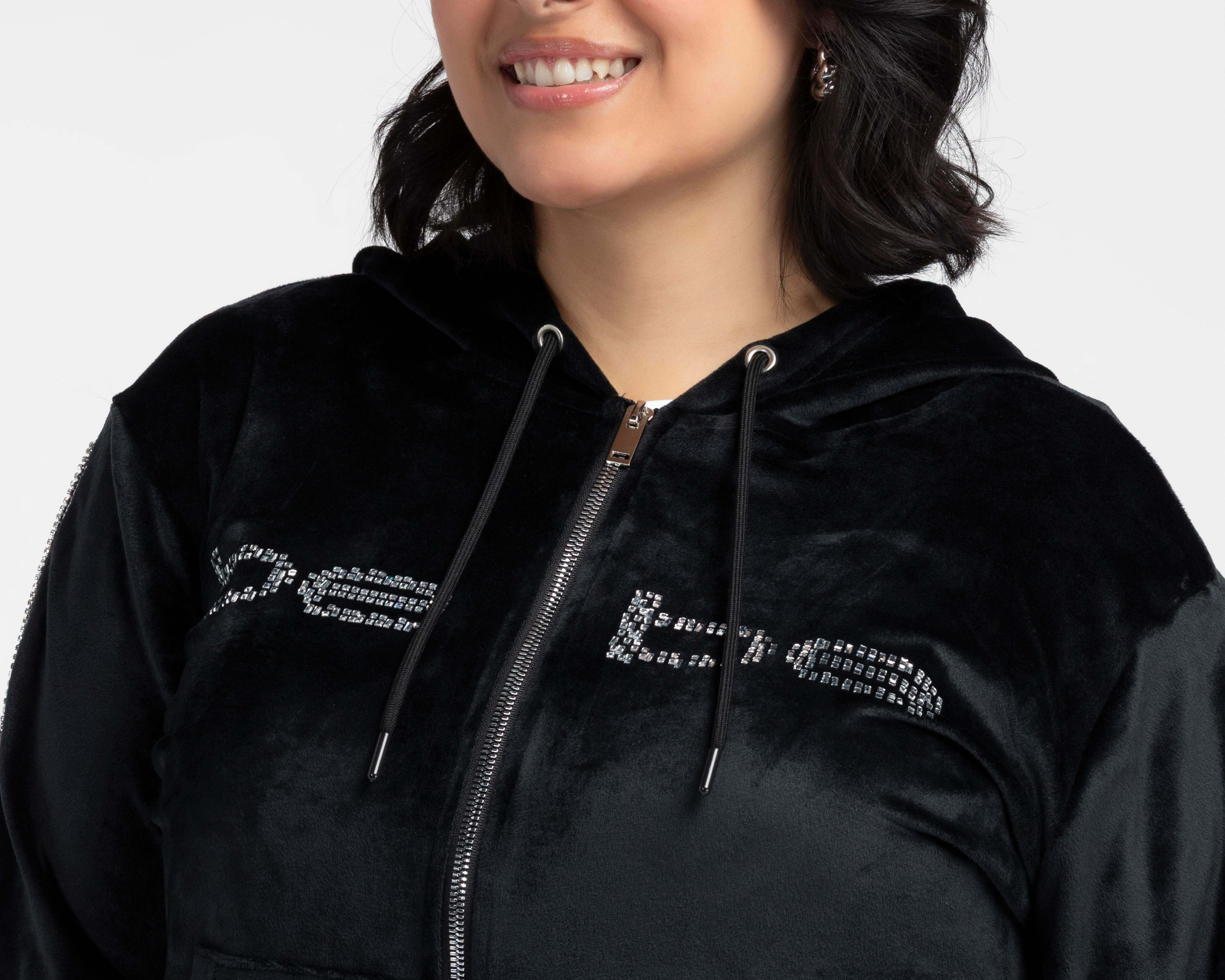 Foto 5 pulgar | Sudadera con Capucha Bebe para Mujer