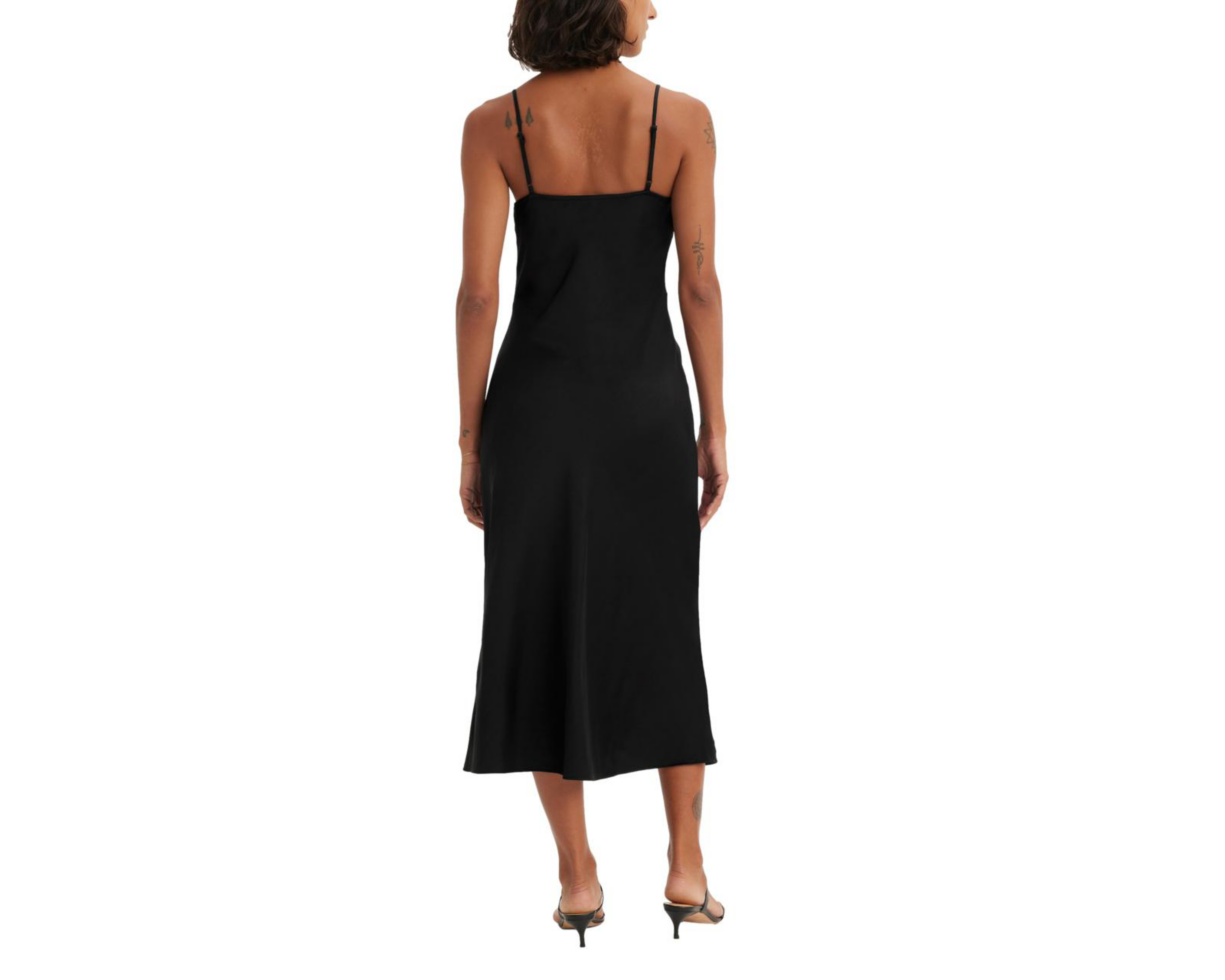 Foto 3 pulgar | Vestido Casual Levi's Midi Negro