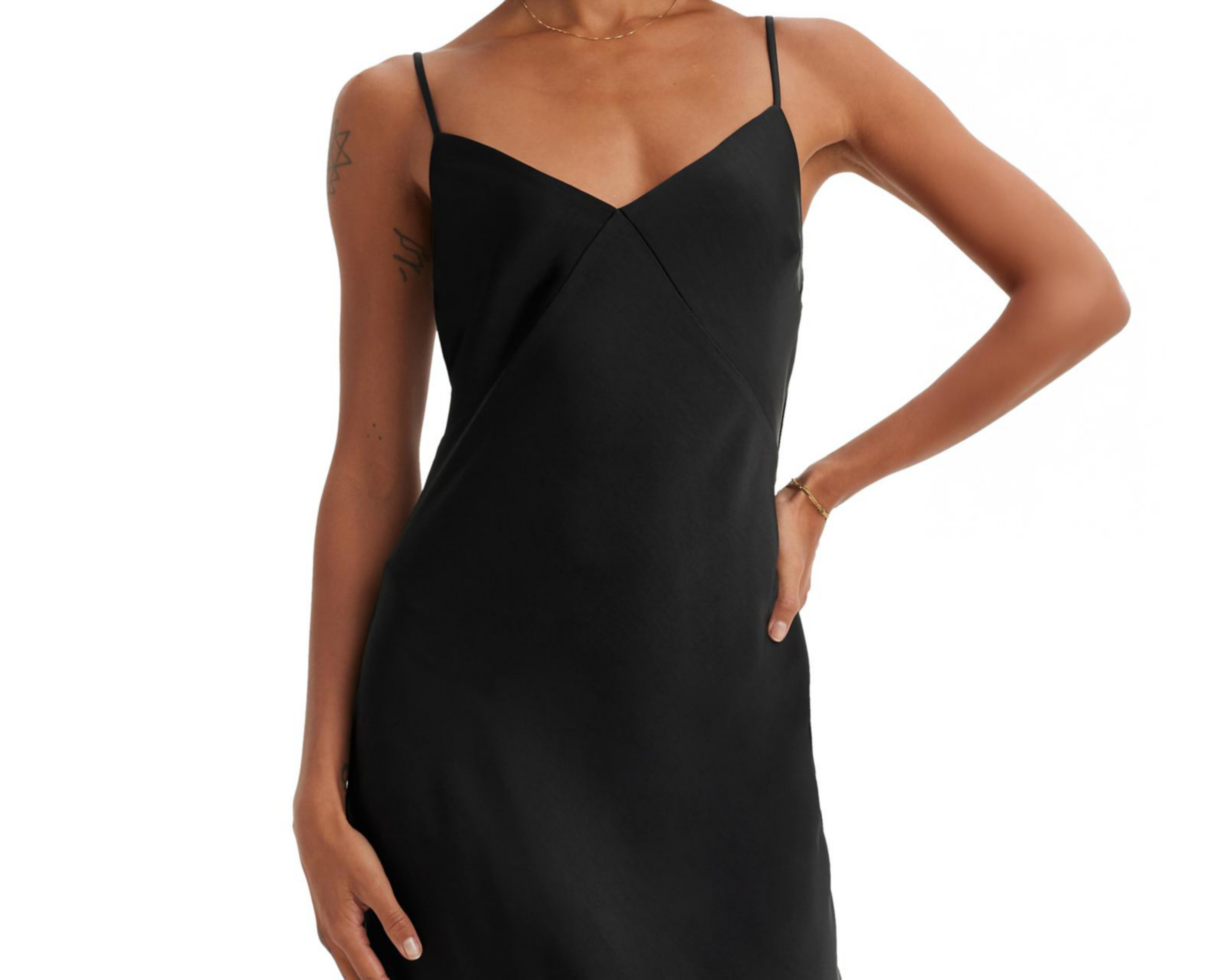 Foto 4 pulgar | Vestido Casual Levi's Midi Negro