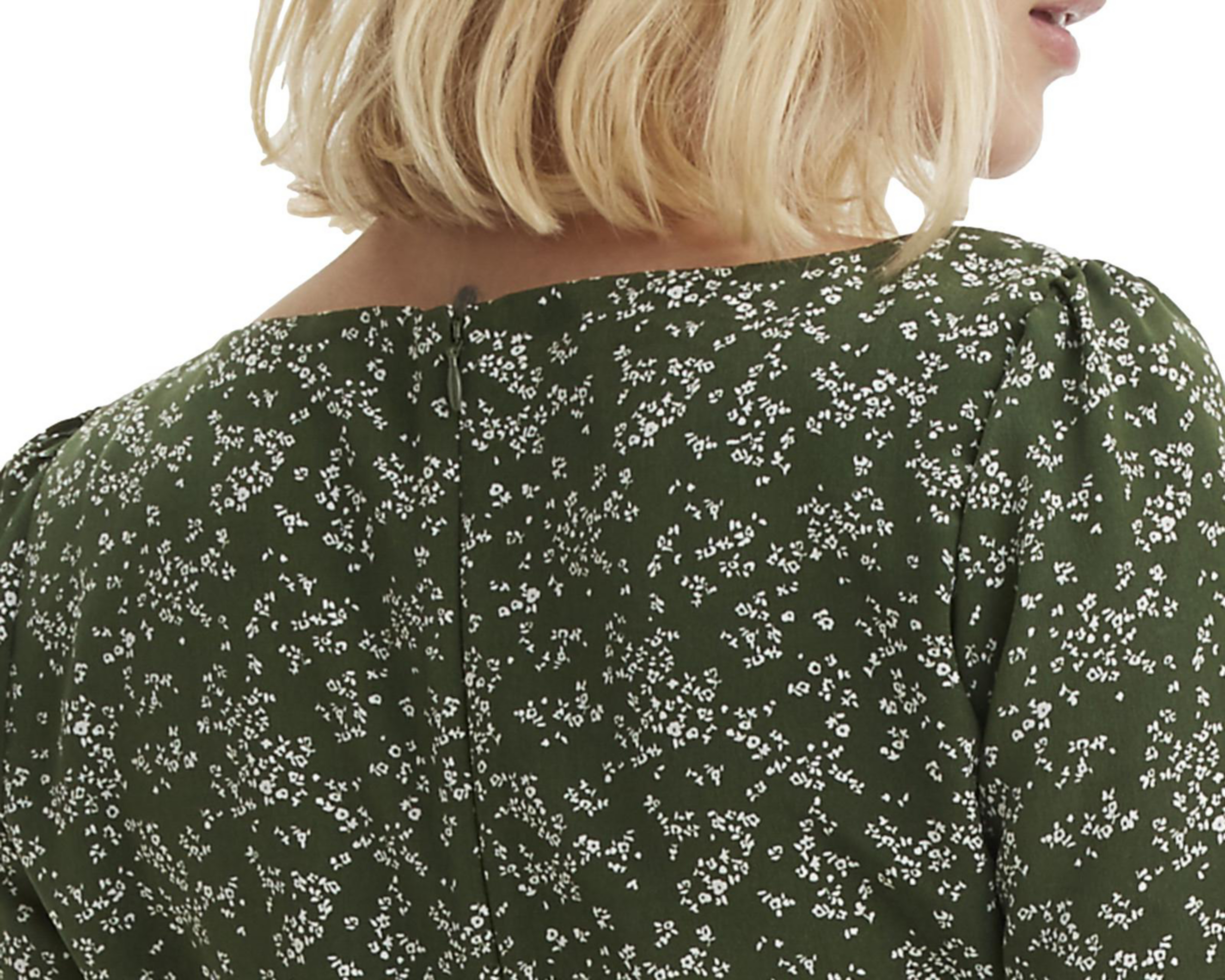 Foto 5 pulgar | Vestido Casual Levi's Corto Floral Verde para Mujer