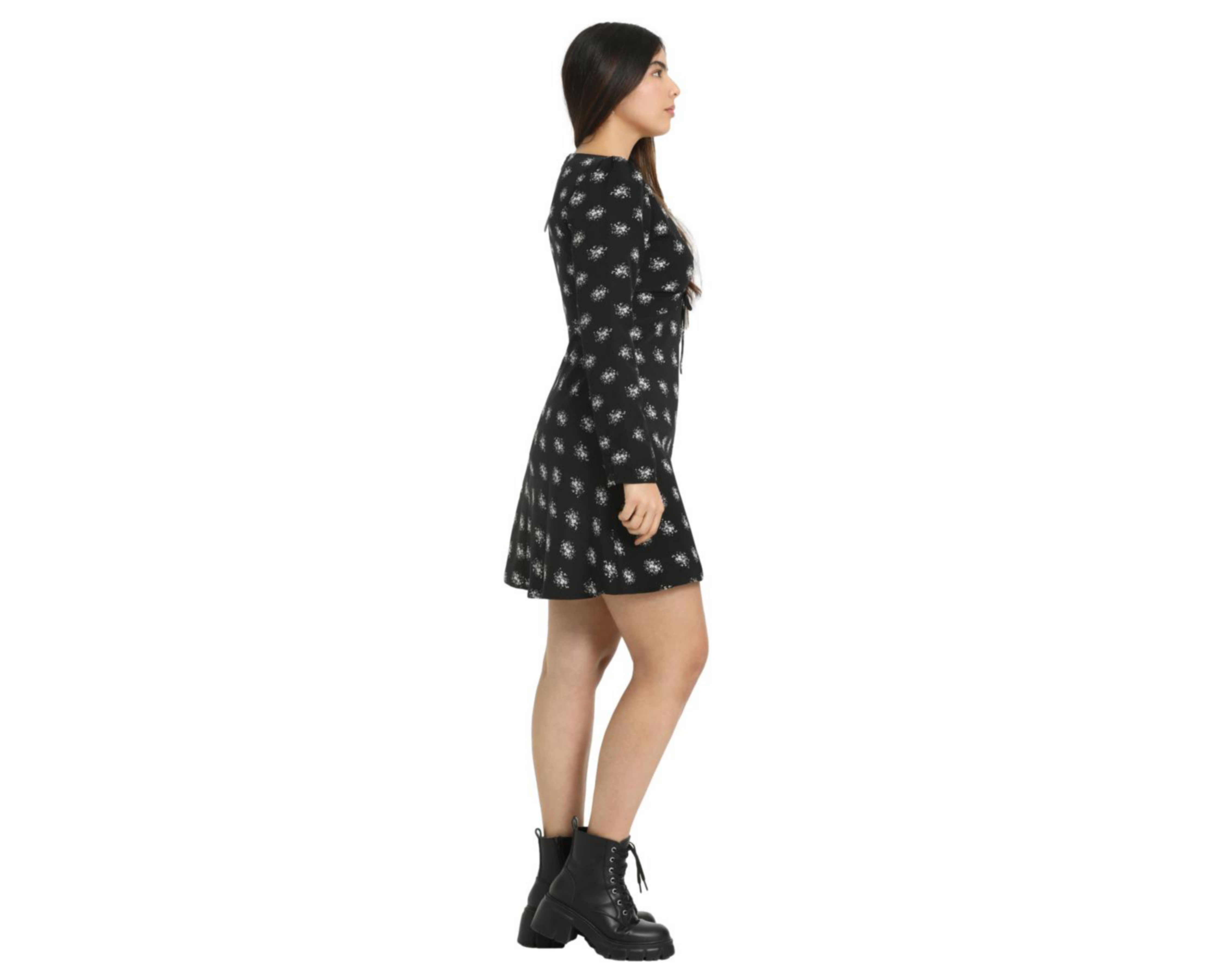 Foto 3 pulgar | Vestido Casual Levi's Corto Manga Larga para Mujer