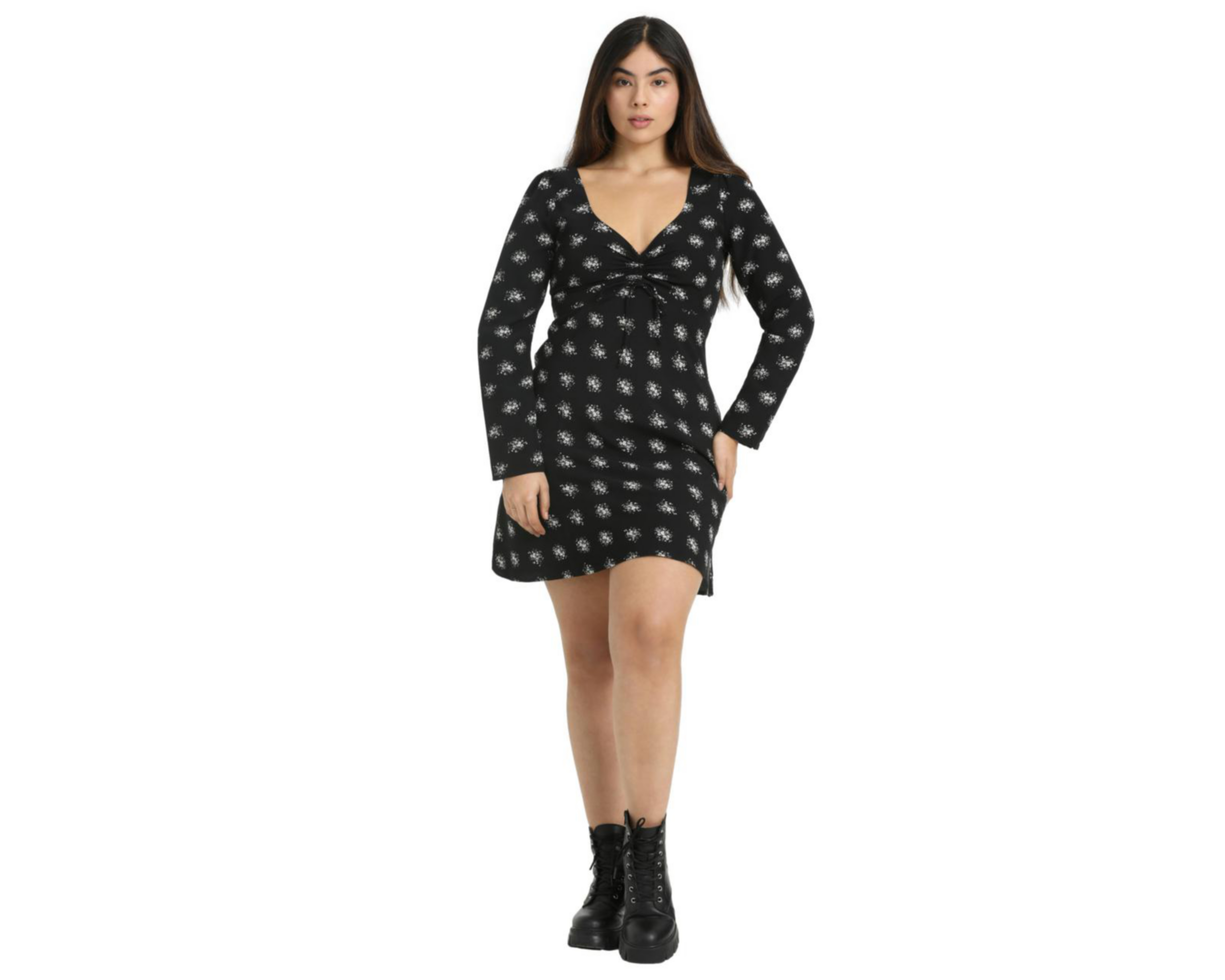 Foto 5 pulgar | Vestido Casual Levi's Corto Manga Larga para Mujer