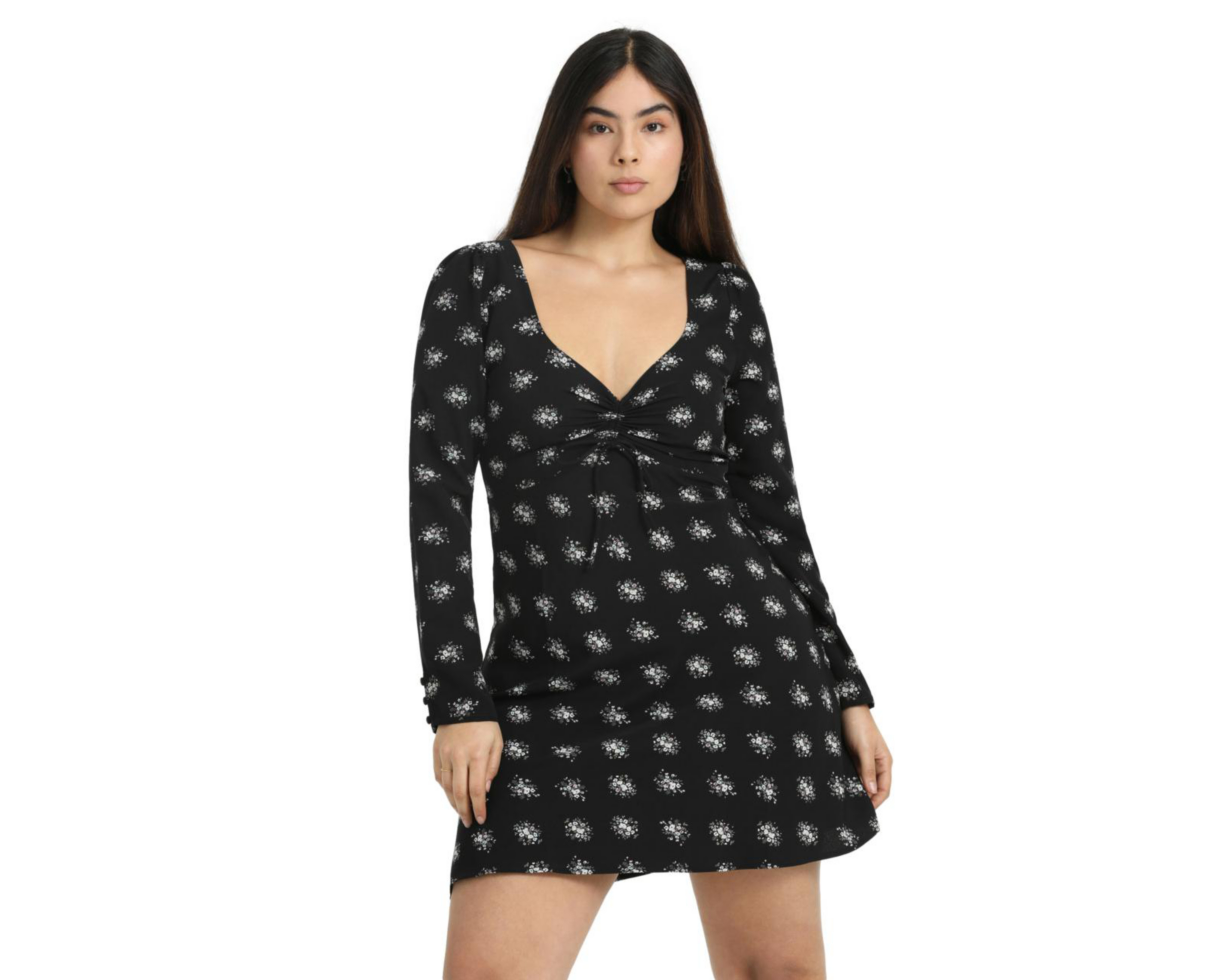 Foto 6 pulgar | Vestido Casual Levi's Corto Manga Larga para Mujer