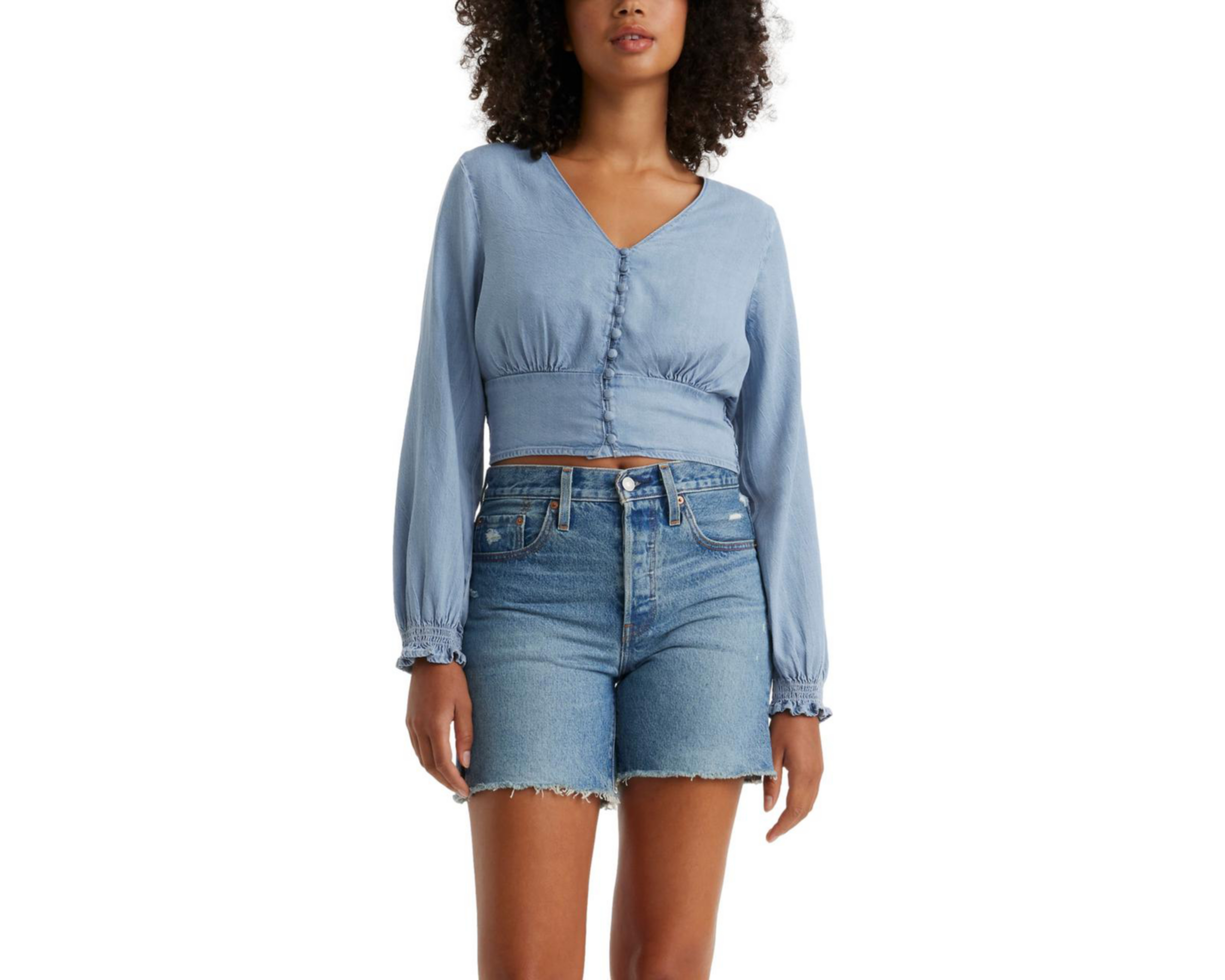 Foto 1 | Blusa Manga Larga Levi's para Mujer