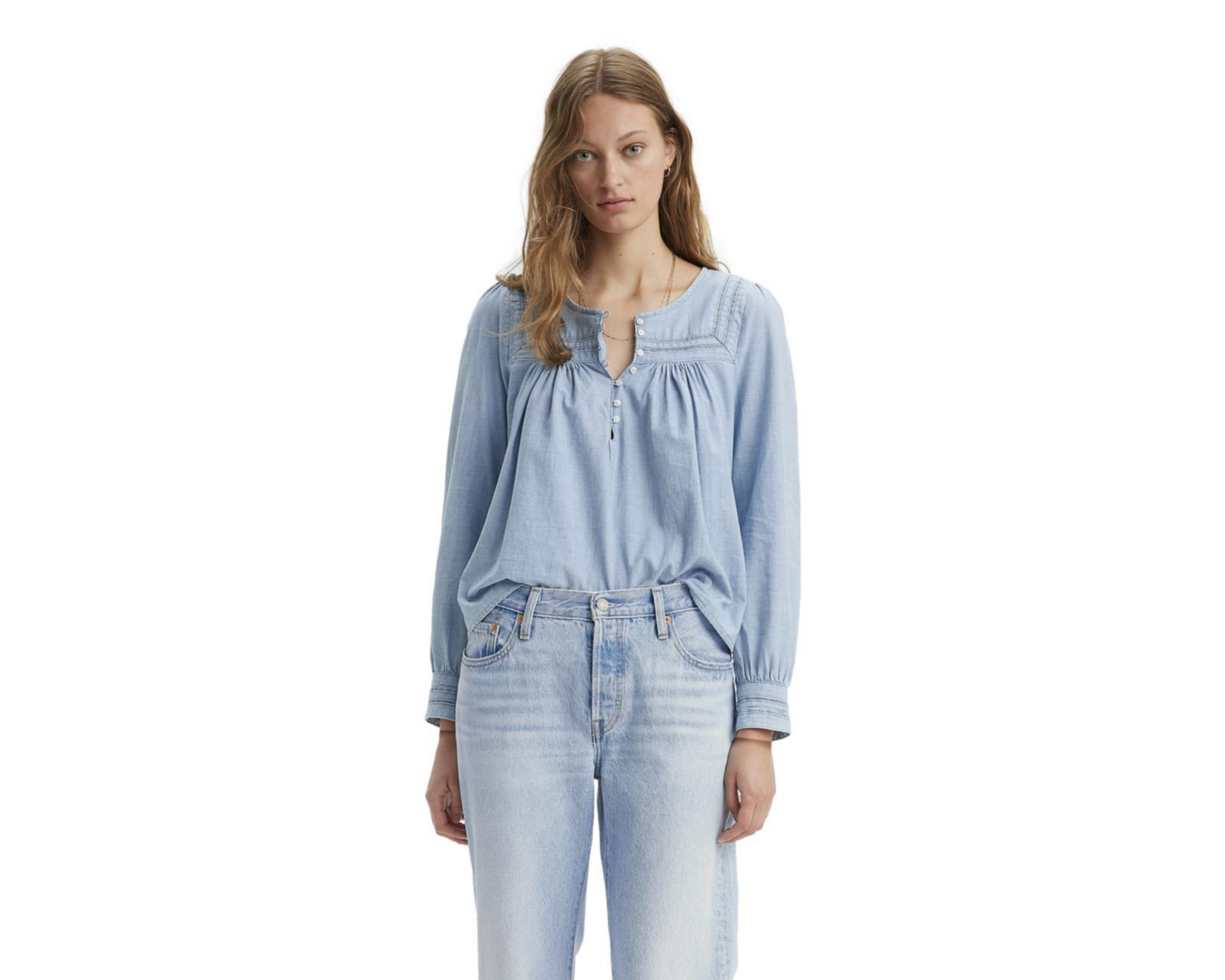 Foto 1 | Blusa Azul Levi's para Mujer