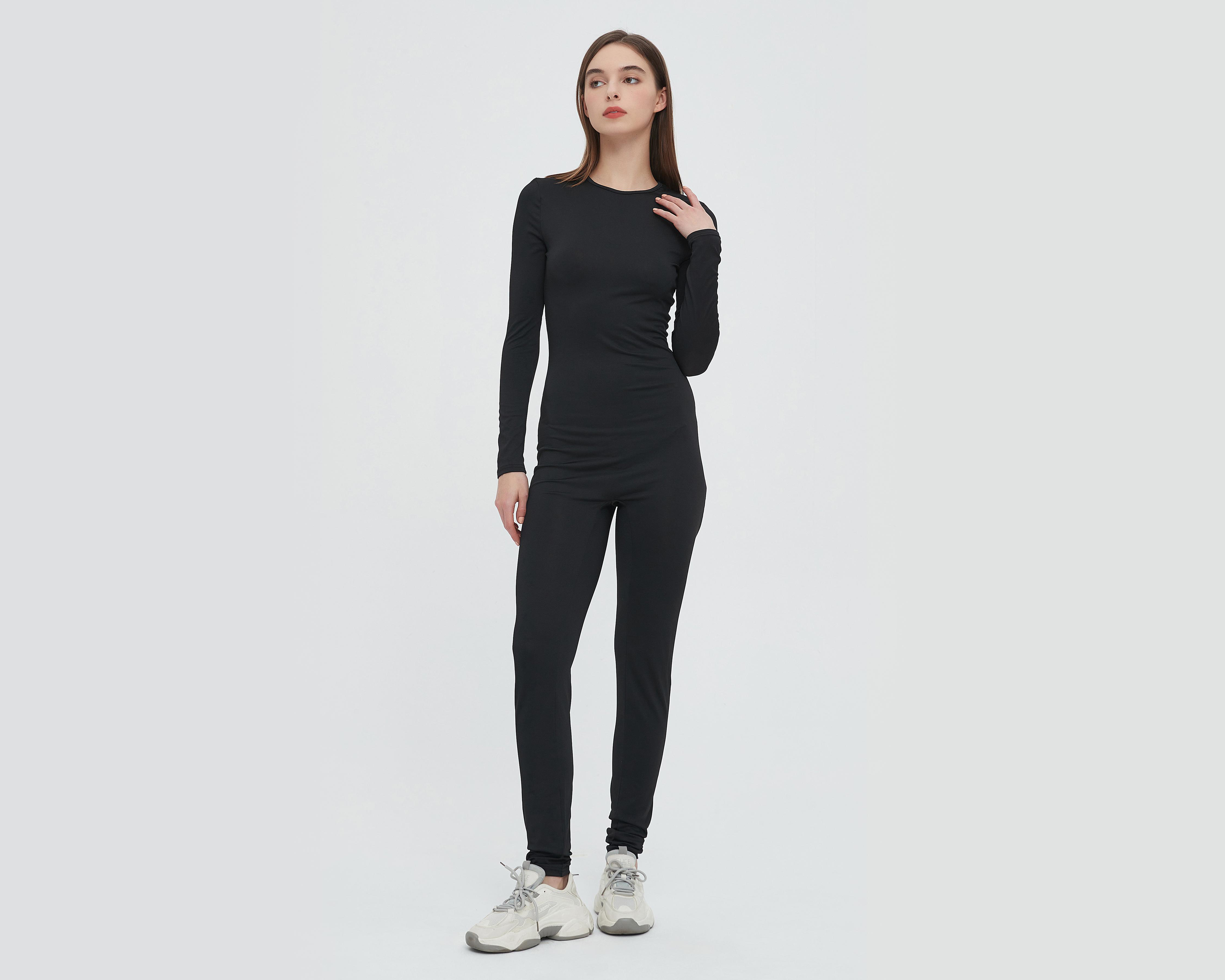 Foto 2 pulgar | Jumper Refill Casual Negro con Manga Larga