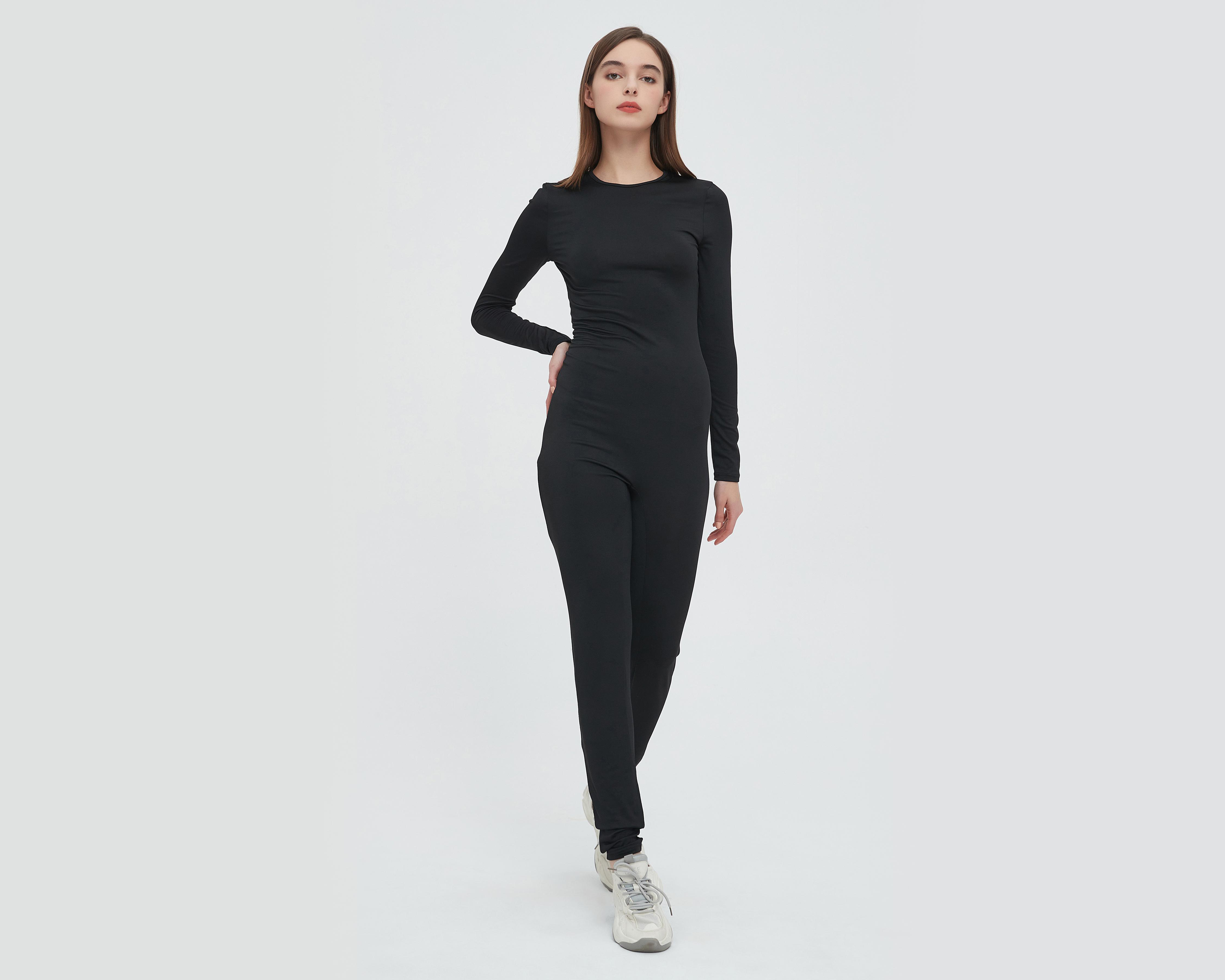 Foto 3 pulgar | Jumper Refill Casual Negro con Manga Larga