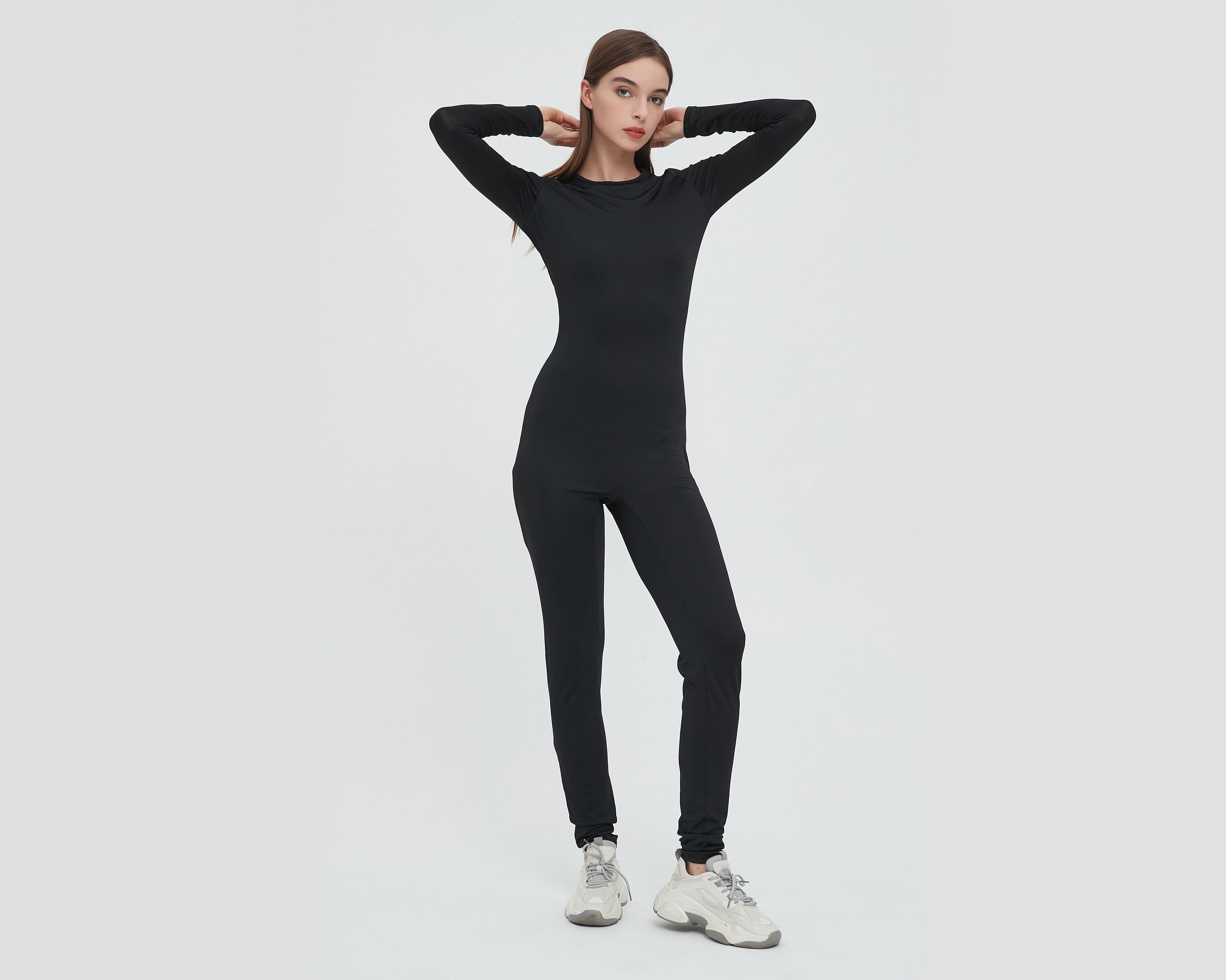 Foto 3 | Jumper Refill Casual Negro con Manga Larga
