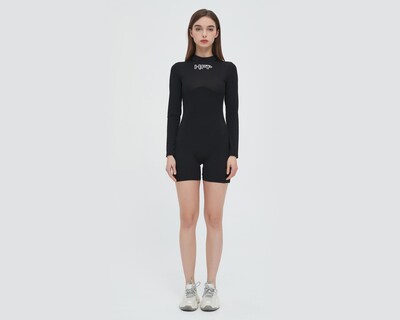 Foto 1 | Jumper Thinner Casual Negro con Manga Larga