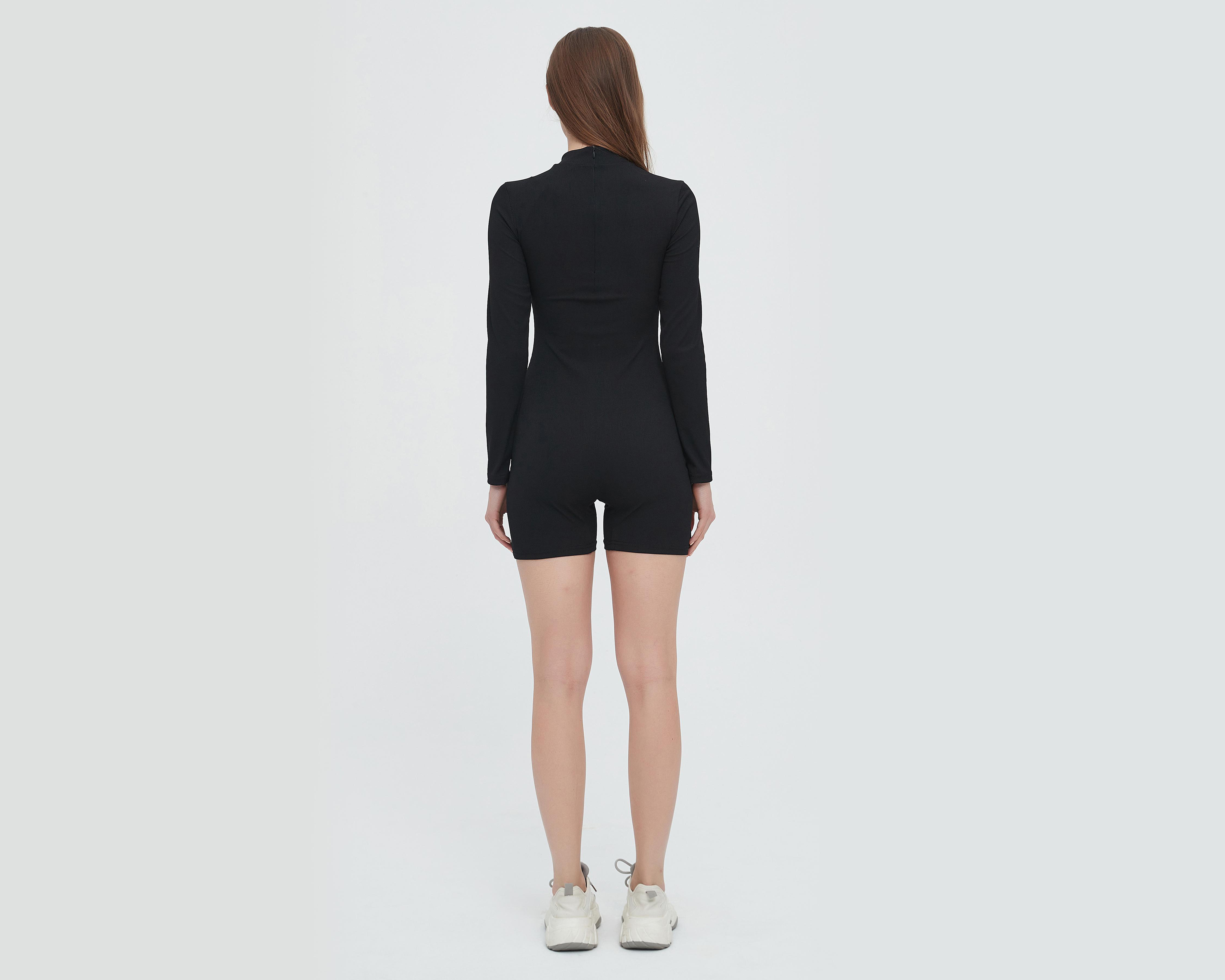 Foto 5 pulgar | Jumper Thinner Casual Negro con Manga Larga