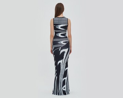 Foto 4 | Vestido Thinner Casual sin Mangas Estampado
