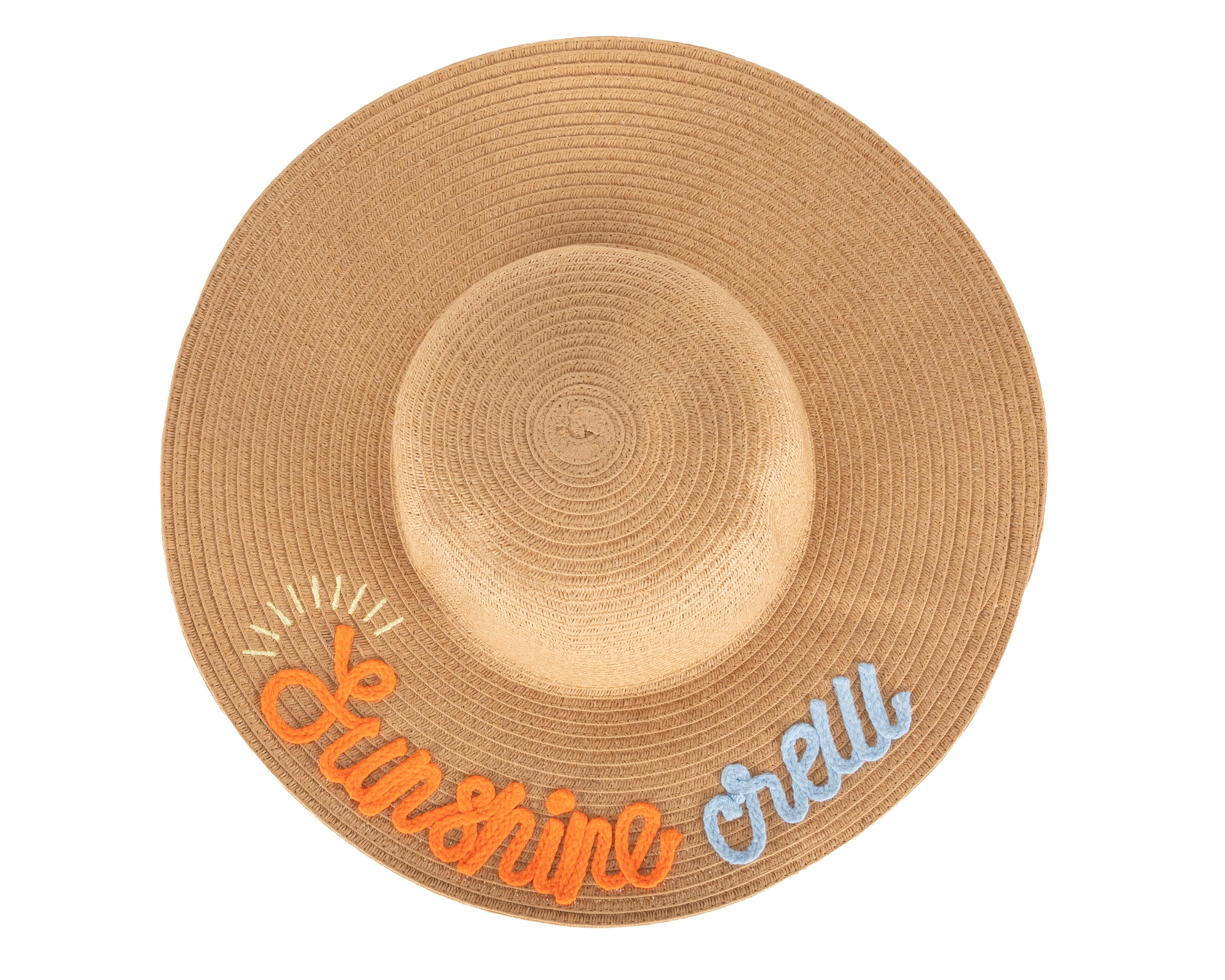Foto 3 pulgar | Sombrero para Playa Sahara con Letras