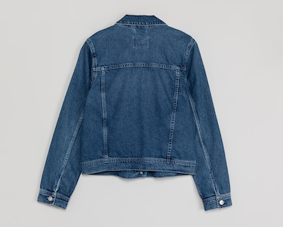 Foto 2 | Chamarra de Mezclilla Azul American Eagle para Mujer