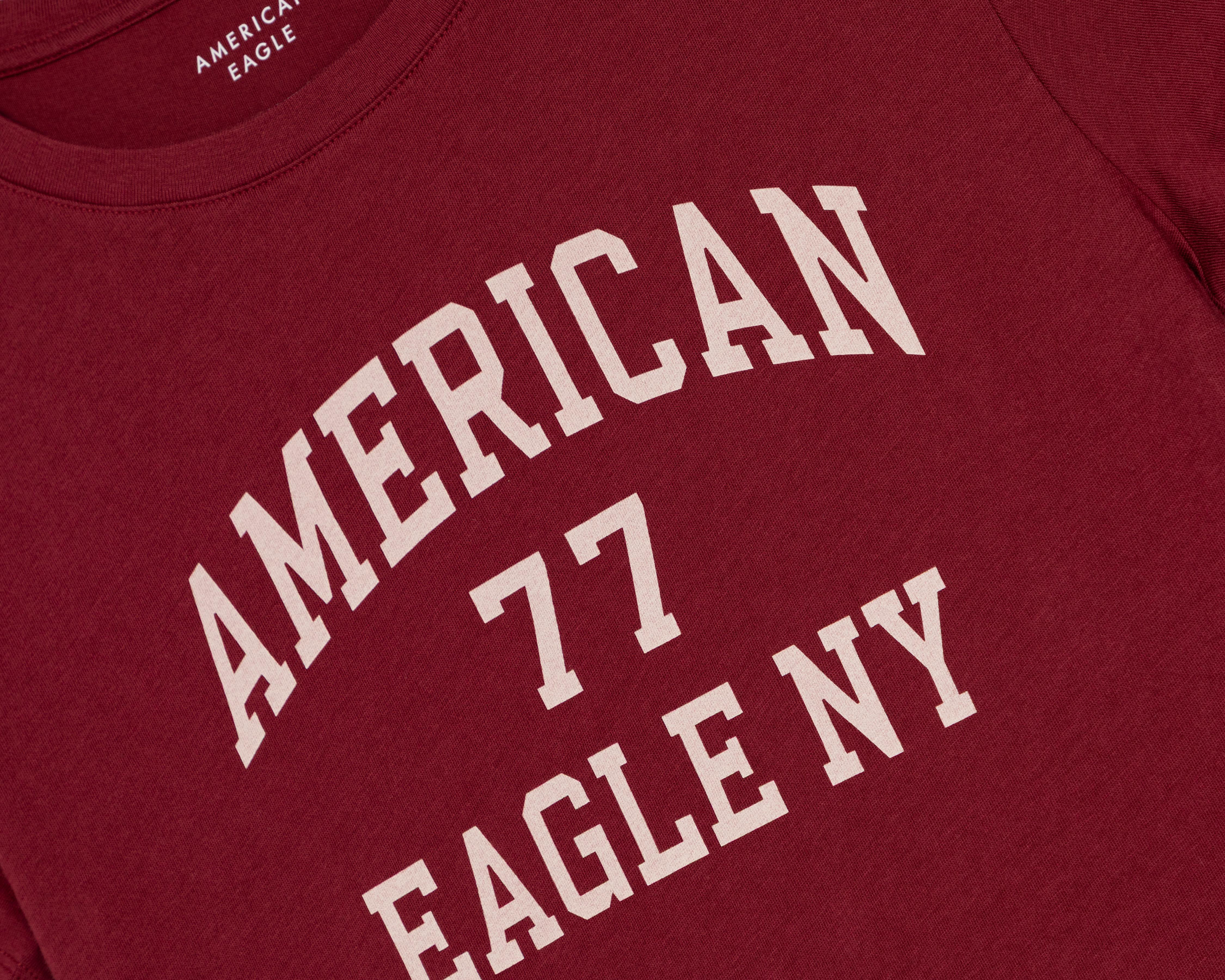 Foto 4 pulgar | Playera Manga Corta American Eagle para Mujer