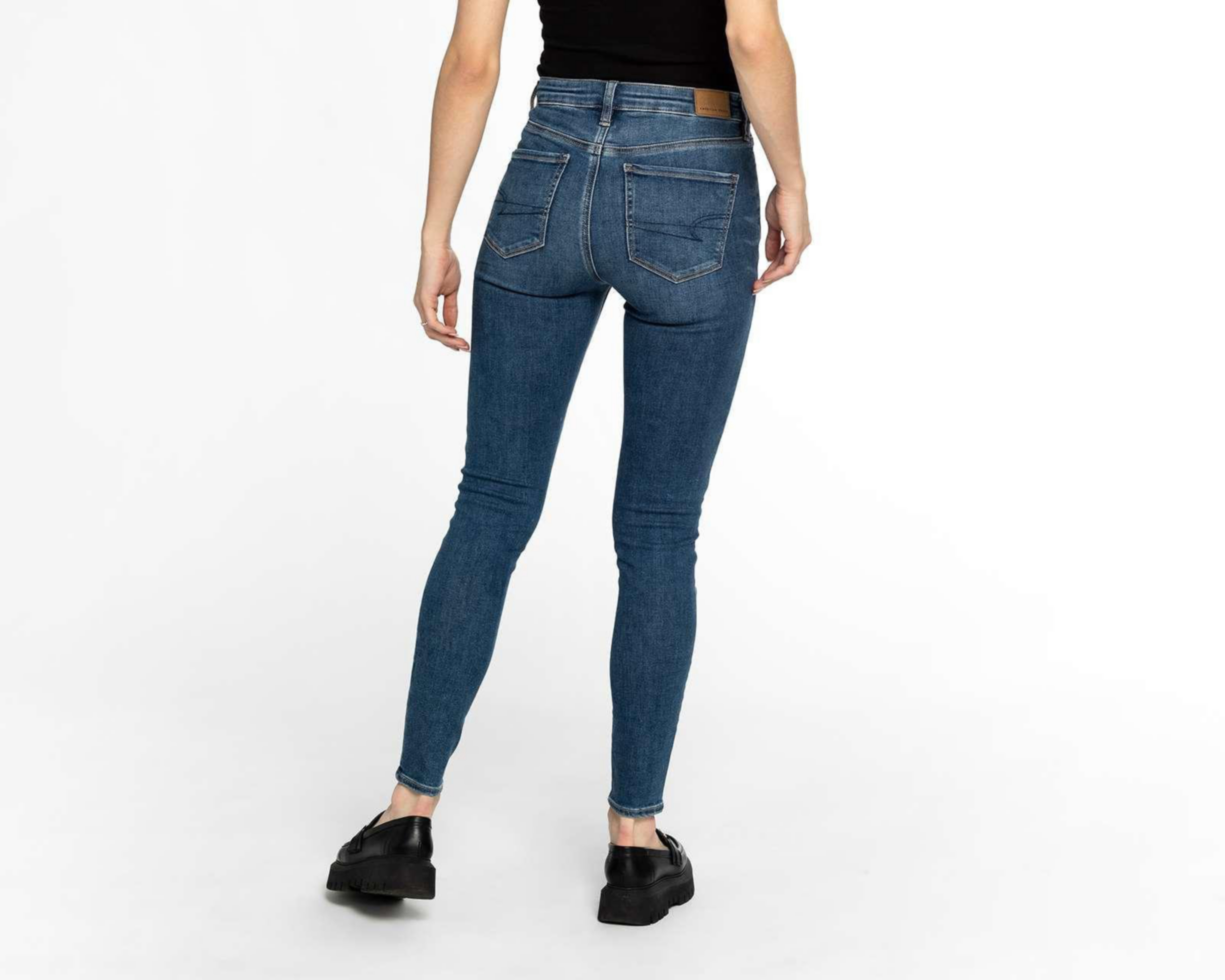 Foto 4 pulgar | Jegging American Eagle Ne(x)t Level High-Waisted