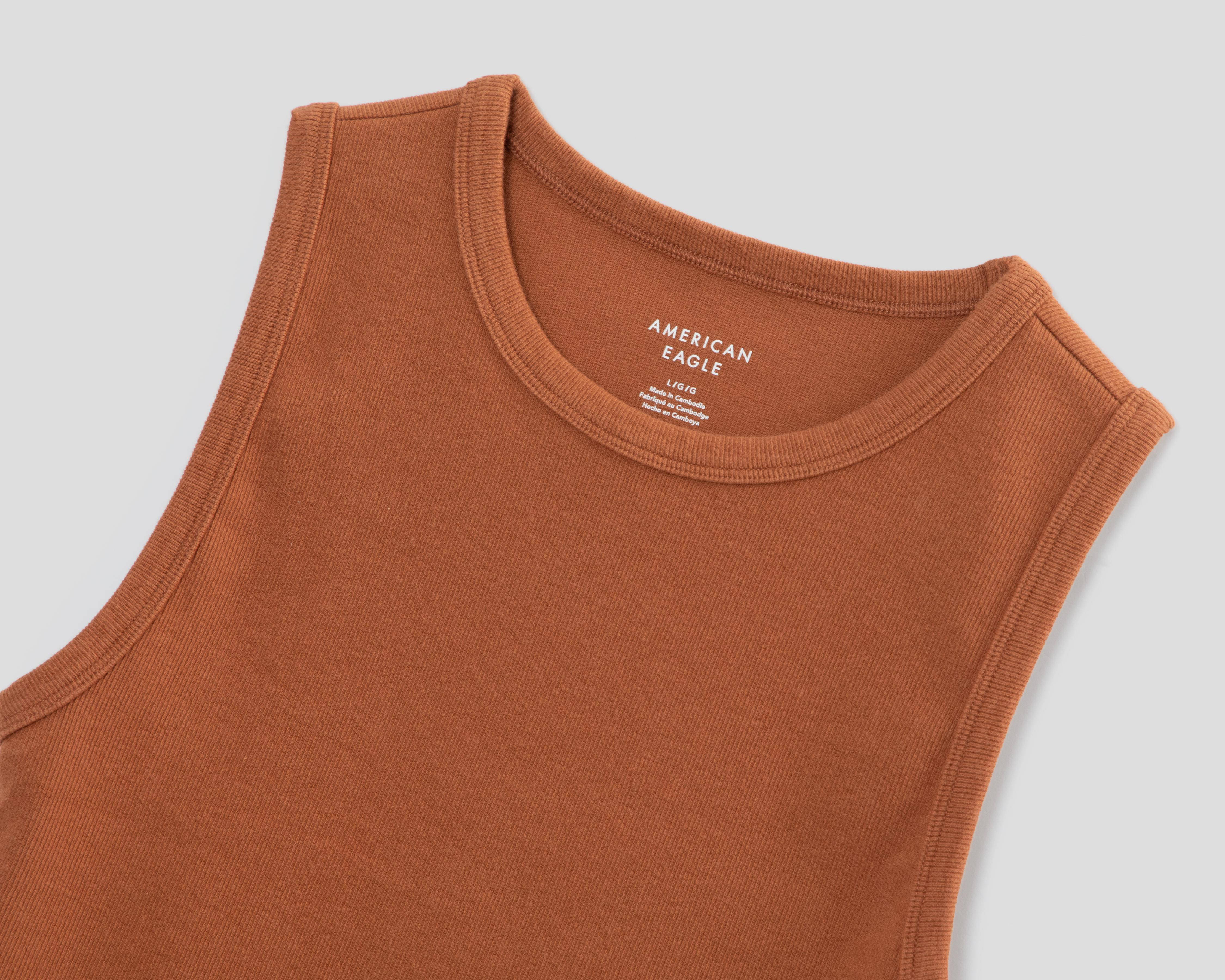 Foto 4 pulgar | Blusa sin Mangas American Eagle para Mujer