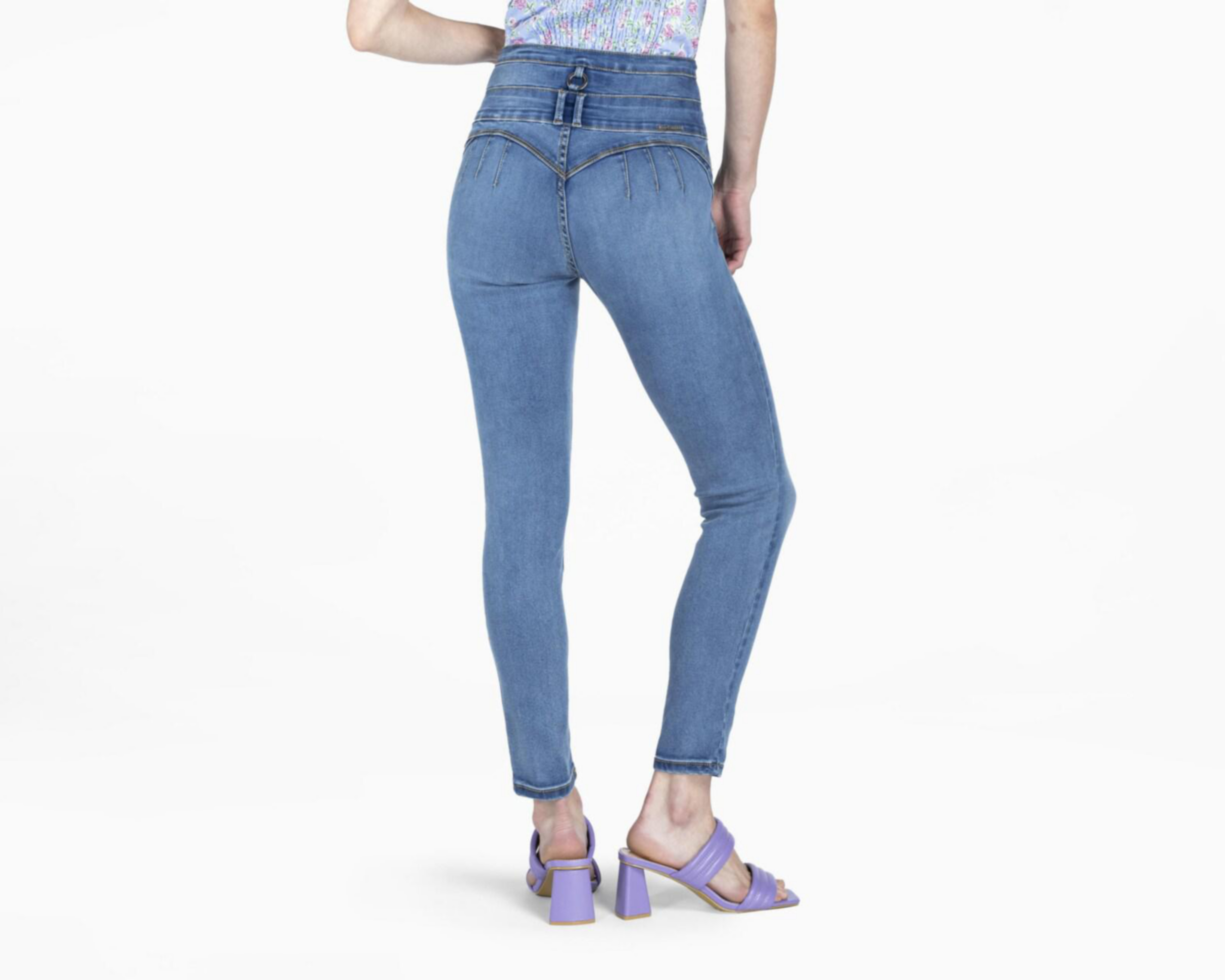 Foto 4 pulgar | Jeans Boy London Straight Fit para Mujer