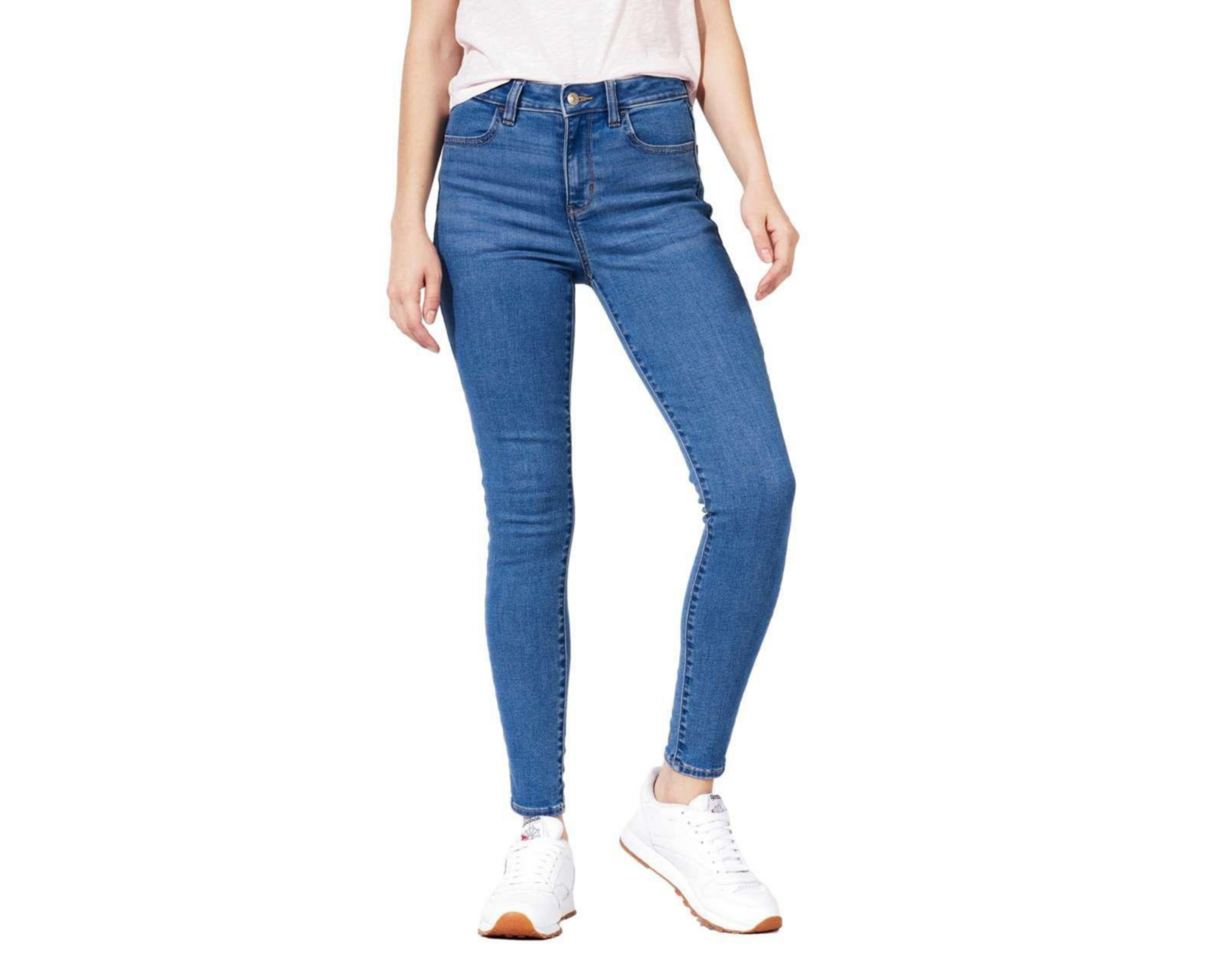 Foto 2 pulgar | Jegging American Eagle High-Waisted