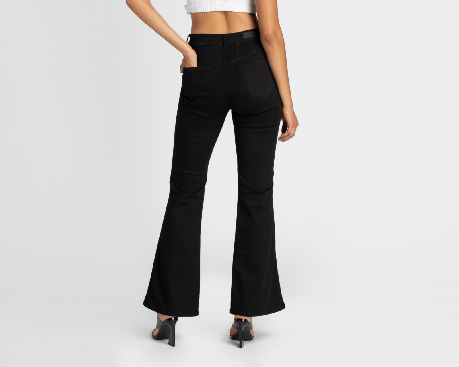 Foto 3 | Pantalón de Gabardina Boy London Negro
