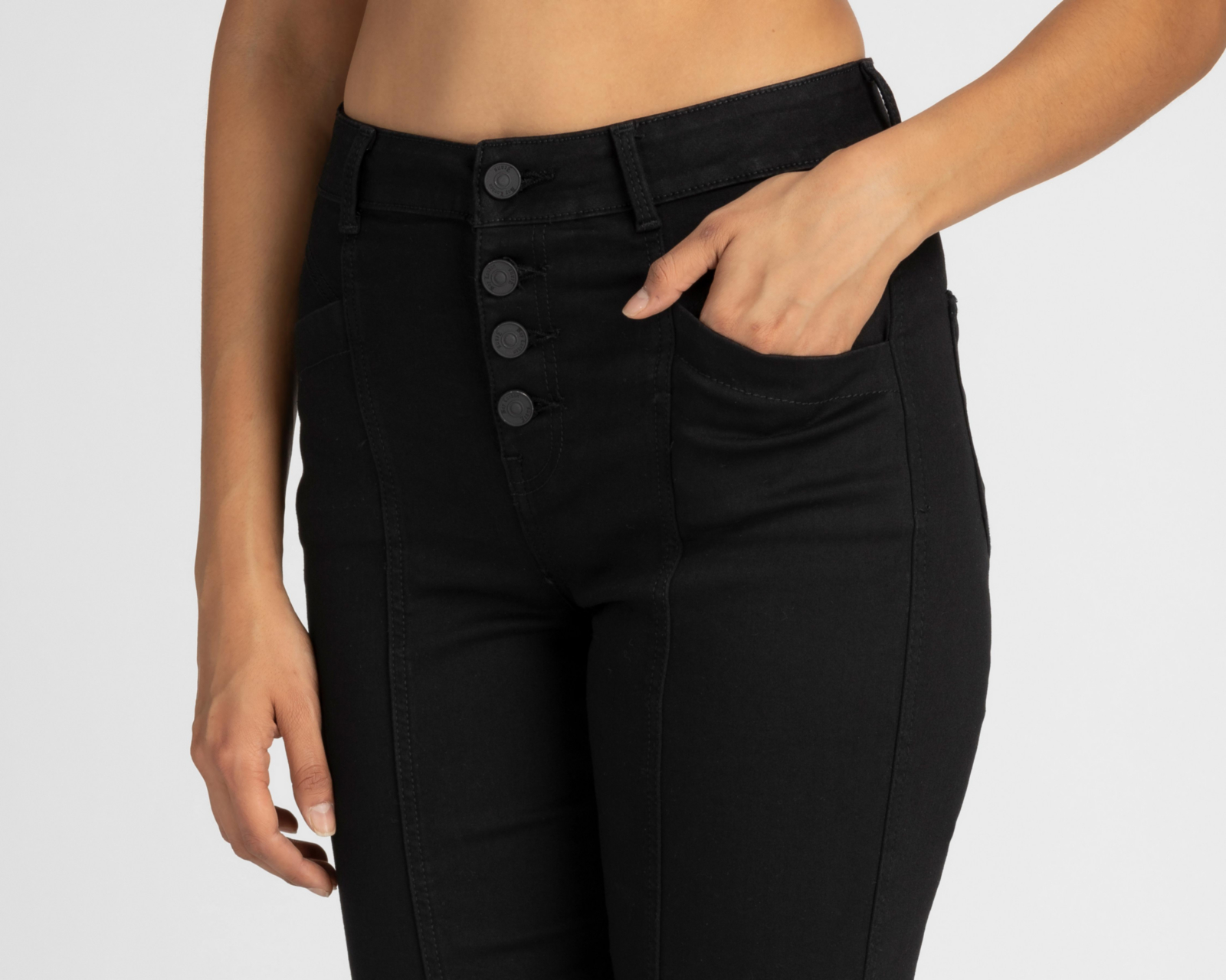 Foto 5 pulgar | Pantalón de Gabardina Boy London Negro