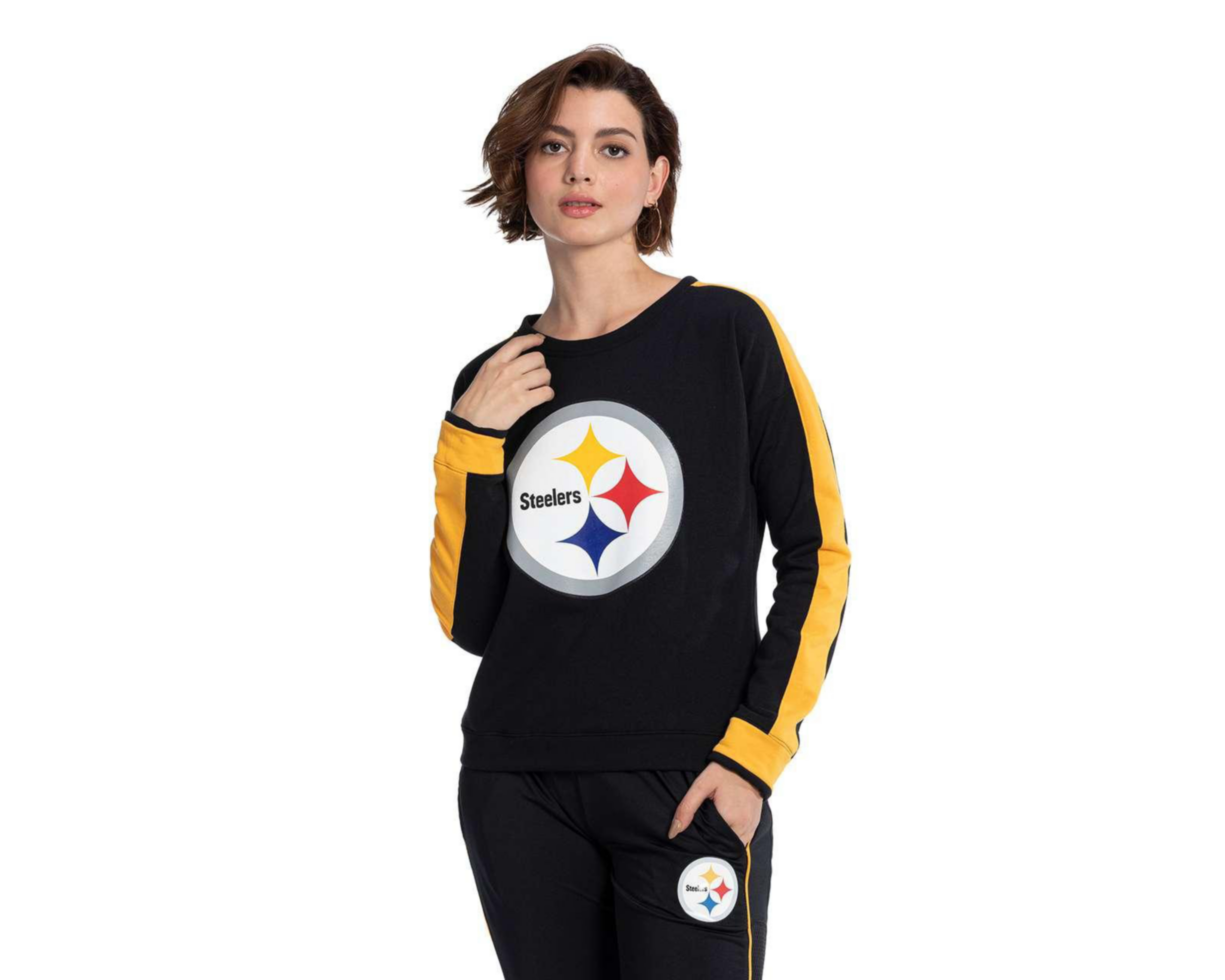 Sudadera de Entrenamiento NFL Pittsburgh Steelers para Mujer