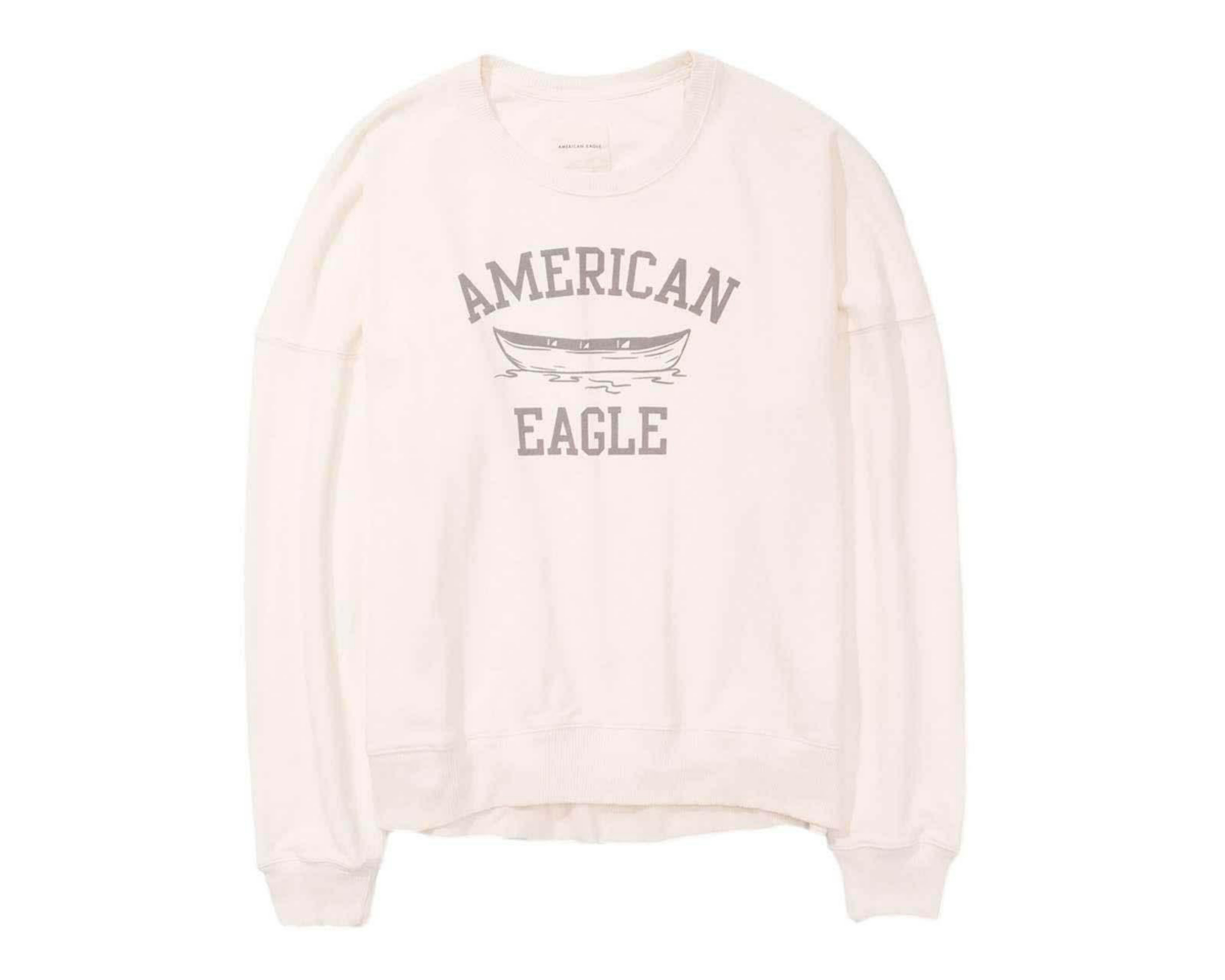 Foto 3 | Sudadera American Eagle Cuello Redondo