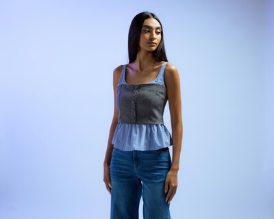 Foto 2 | Blusa sin Mangas Strona para Mujer
